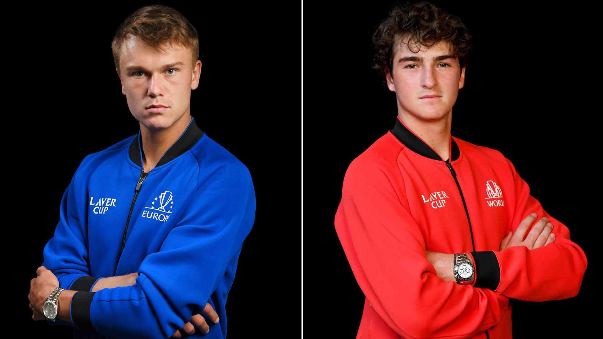 Holger Rune will compete for Team Europe while Joao Fonseca will represent Team World.