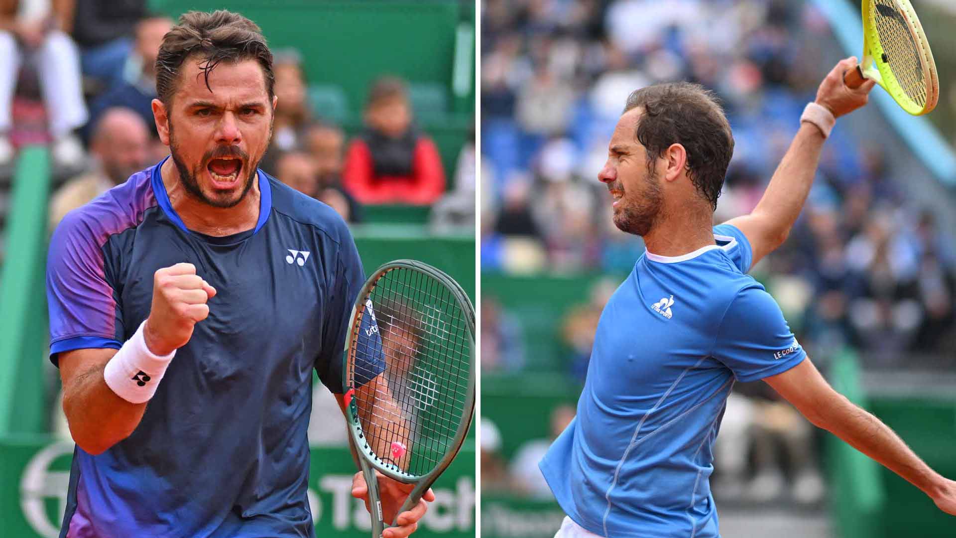 Stan Wawrinka and Richard Gasquet will compete in the main draw of the clay-court major.
