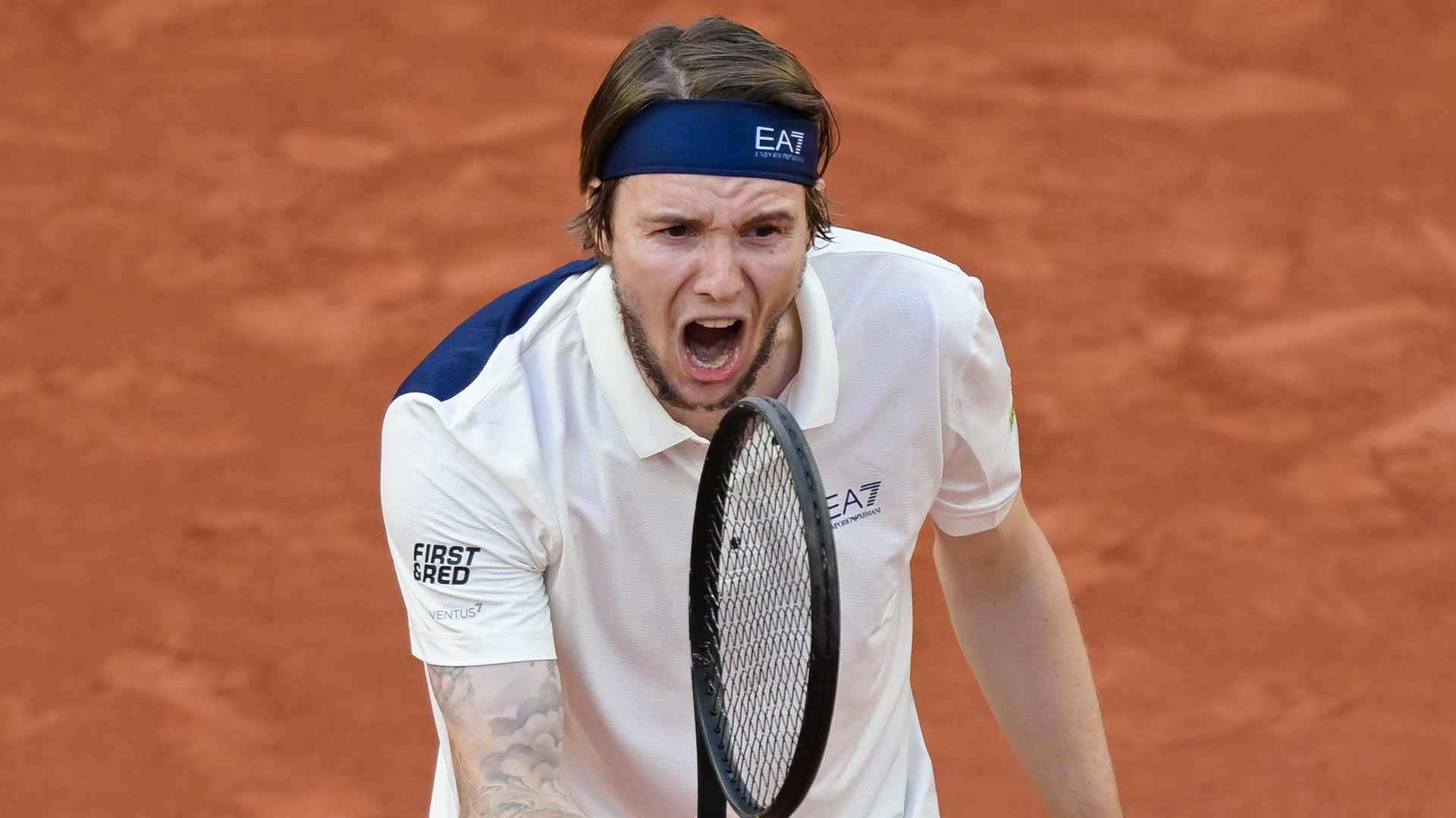 Alexander Bublik is the first Kazakhstani man to reach a singles Grand Slam quarter-final.