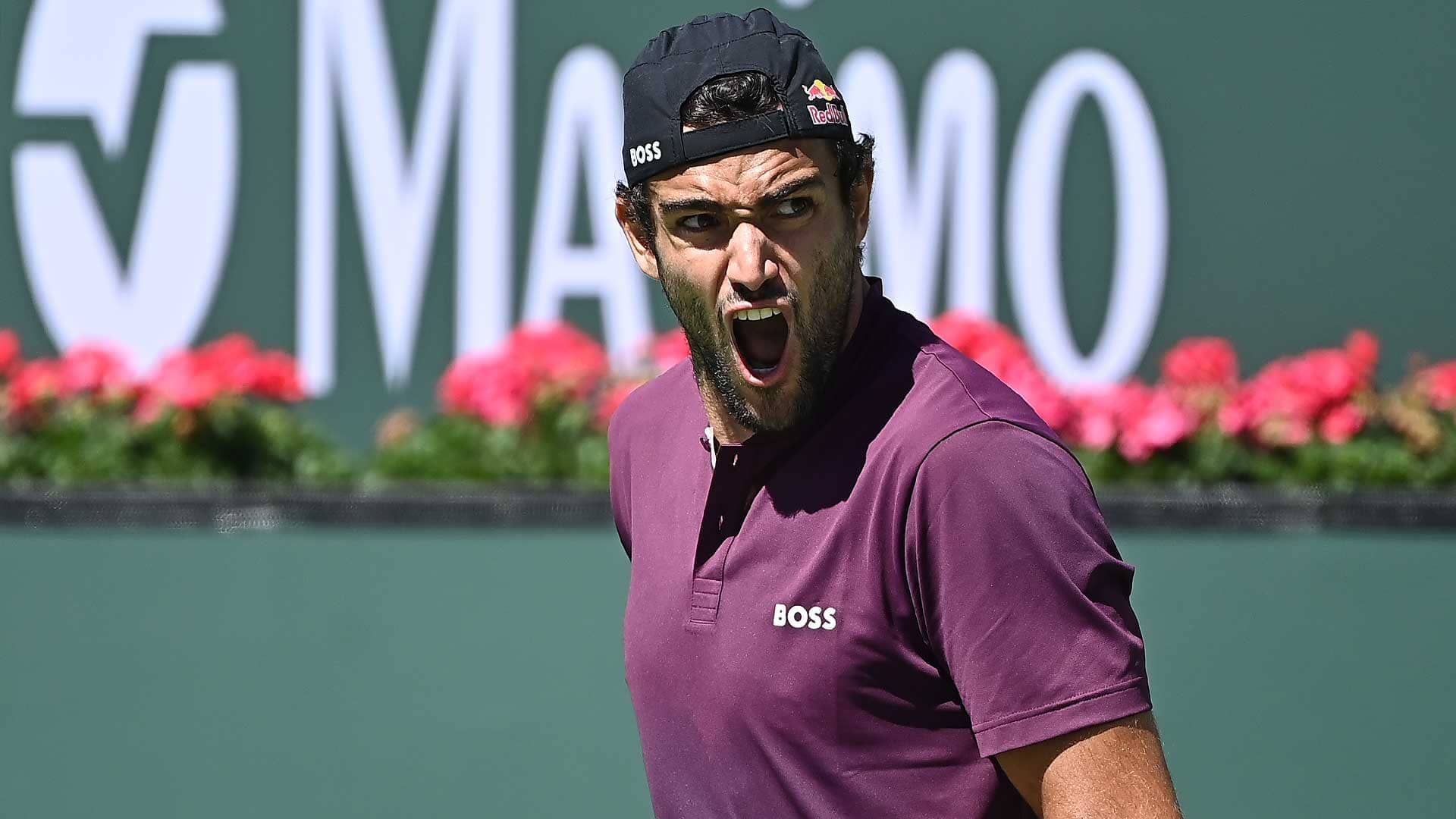 Matteo Berrettini Powers Past Lloyd Harris To Reach Fourth Round ATP Tour Tennis