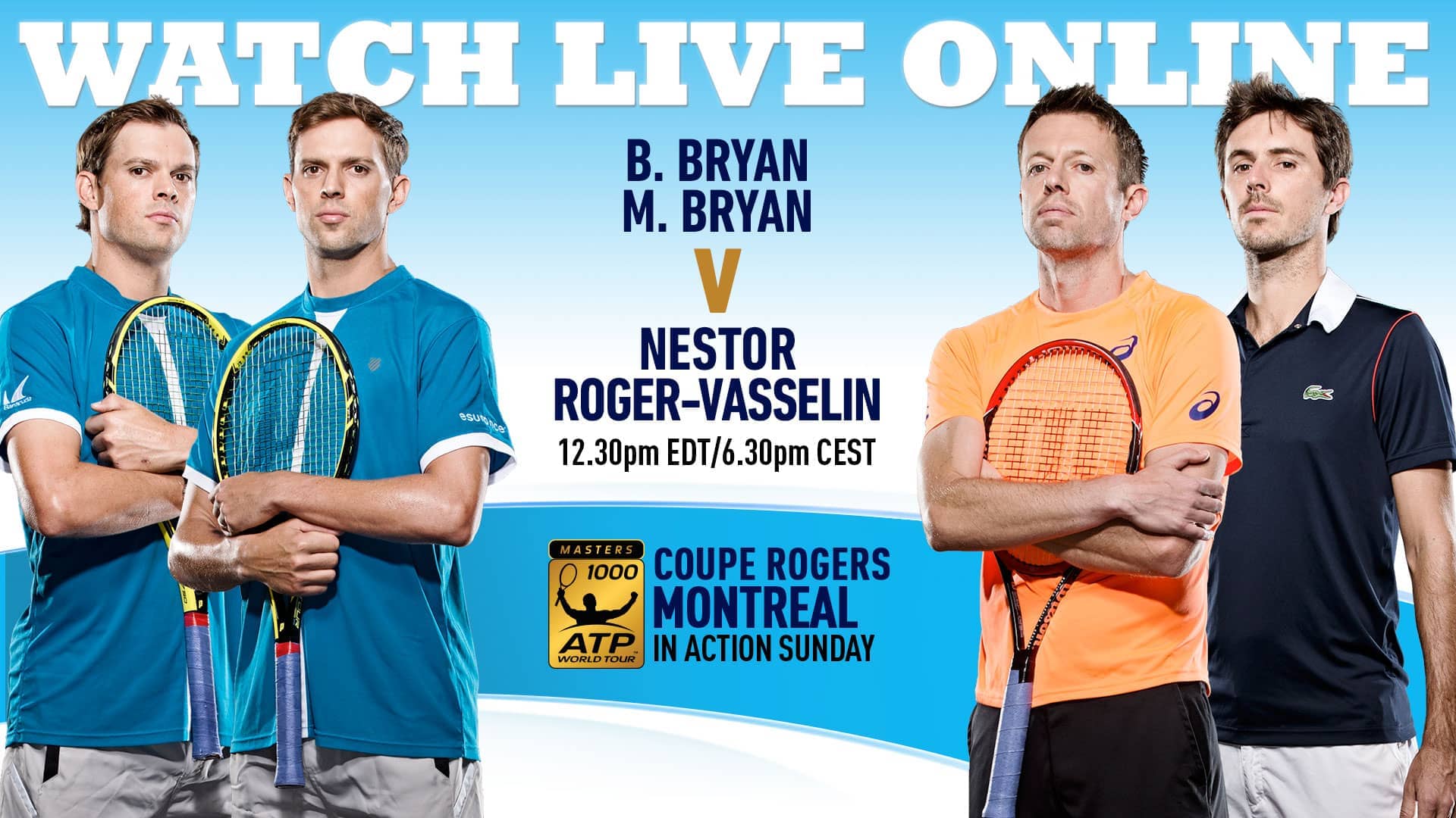 Nestor Reaches Home Final In Montreal ATP Tour Tennis