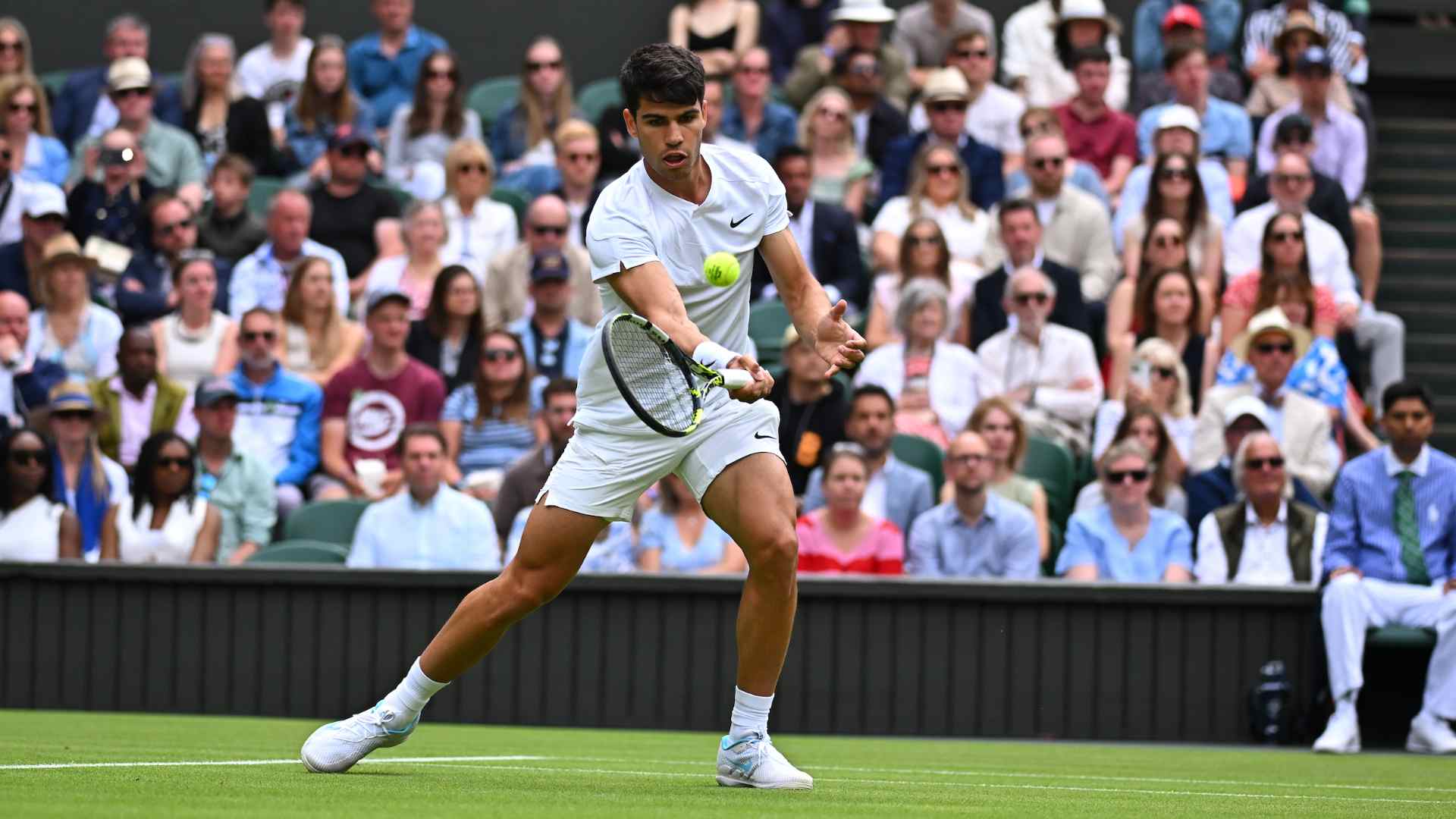 Carlos Alcaraz es el tercer preclasificado en Wimbledon 2024.