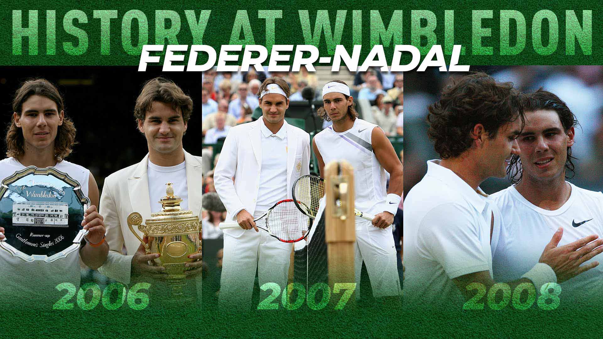History Of Roger Federer, Rafael Nadal At Wimbledon: Three Incredible