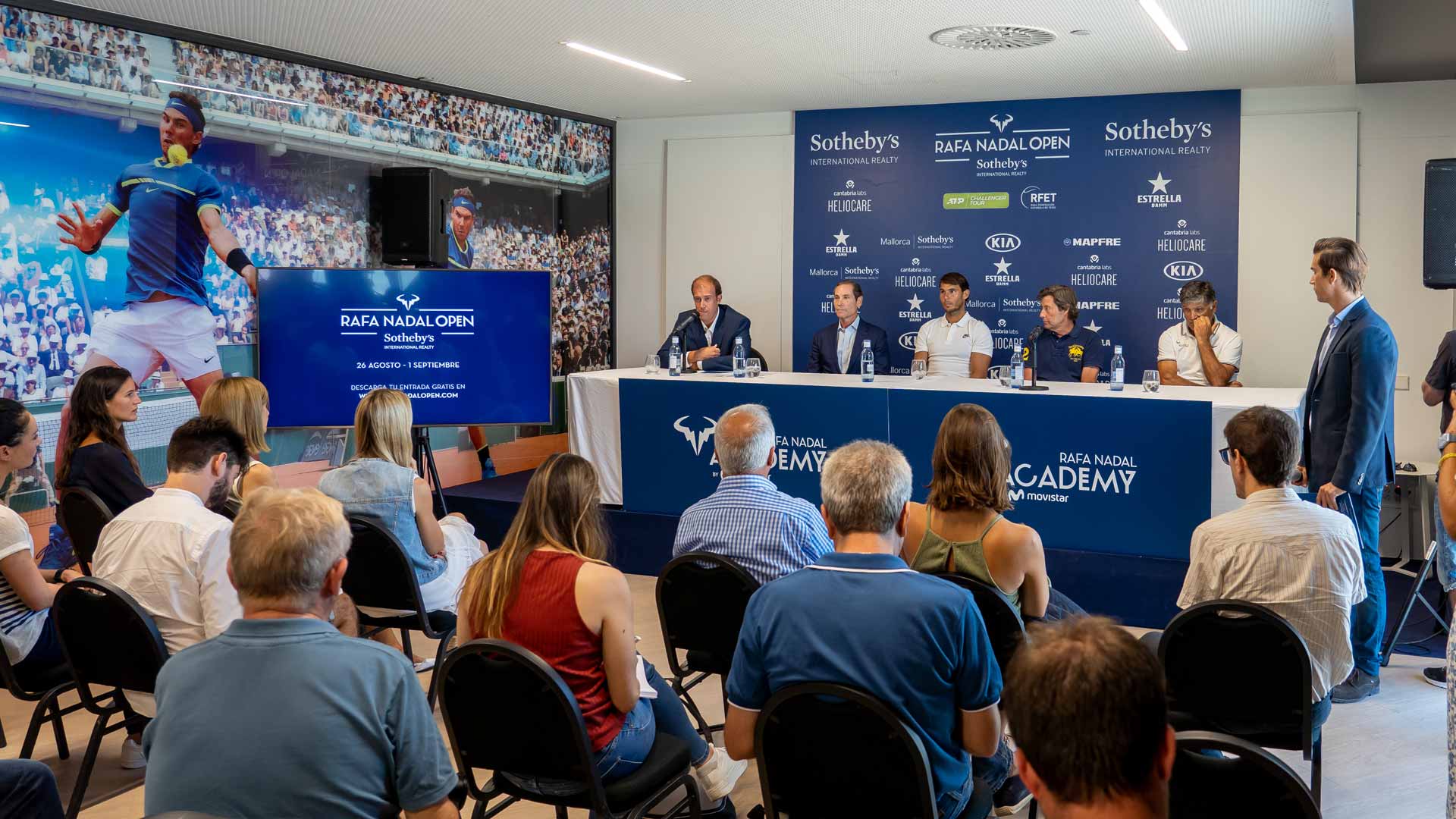 Nadal Launches Second Edition Of Mallorca Challenger Atp Tour Tennis