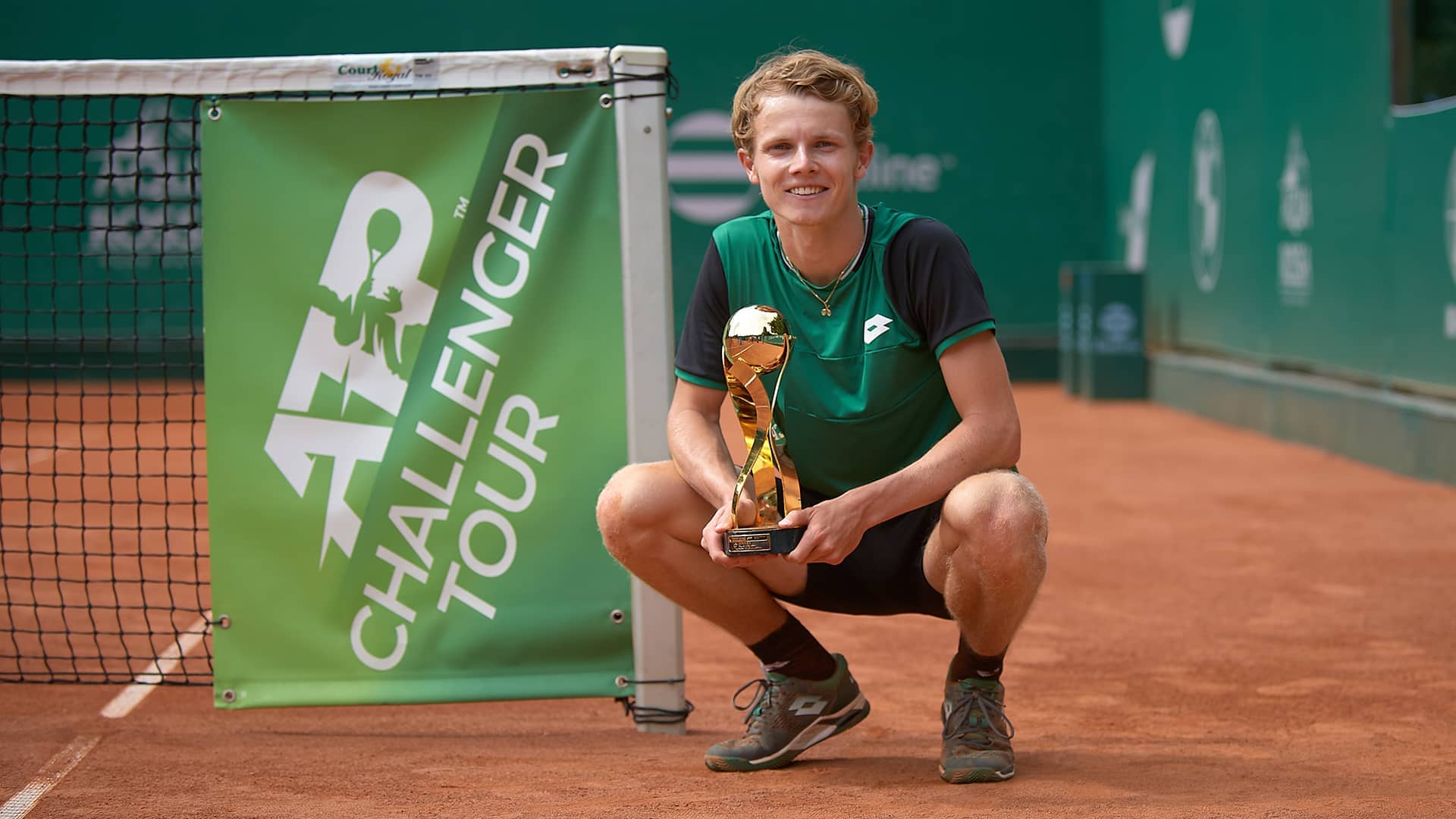Challenger #NextGenATP First-Time Winner Jesper de Jong ATP Tour Tennis