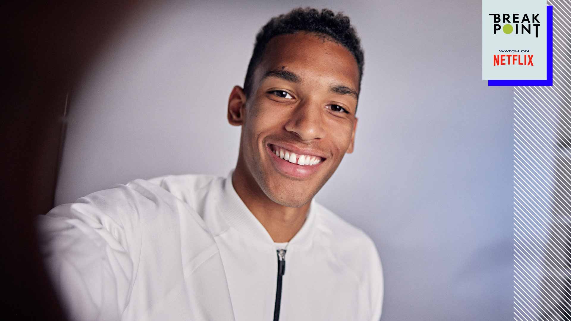 Felix Auger-Aliassime looks forward to learn more about his colleagues when he watches Netflix's Break Point.