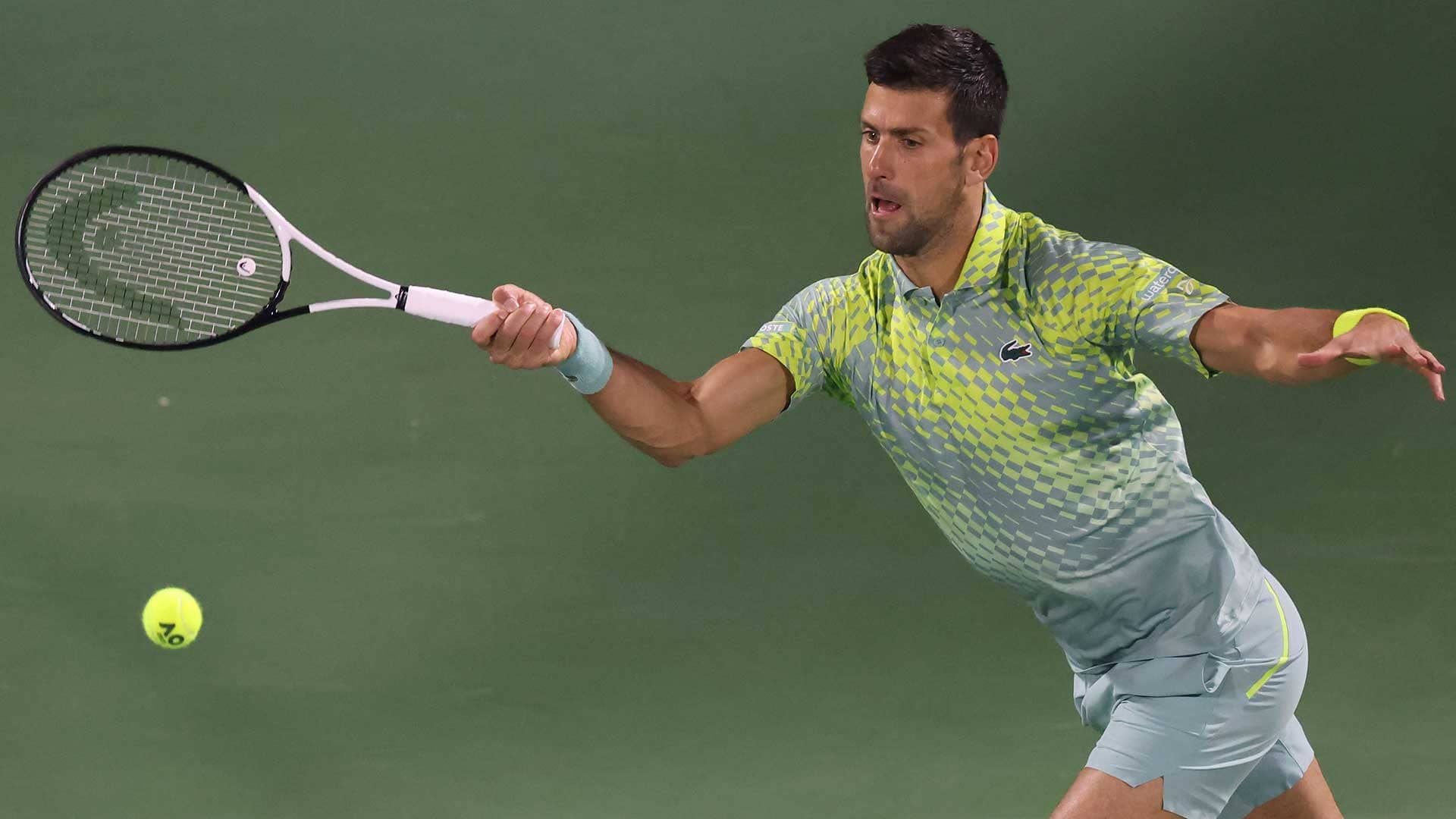 Dubai tennis: Novak Djokovic tames Hubert Hurkacz to enter