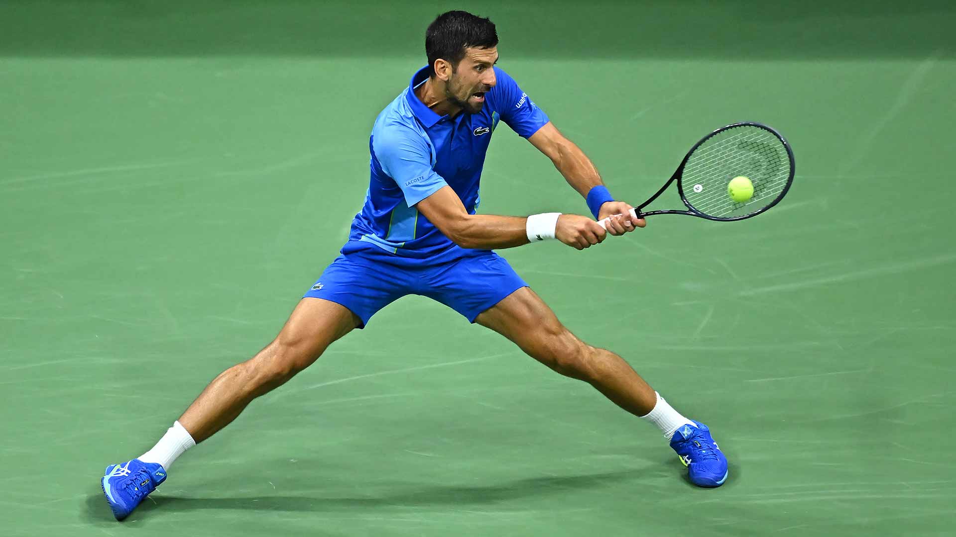 Novak Djokovic aseguró su presencia en la semifinal No. 47 en un Grand Slam, récord de la categoría.