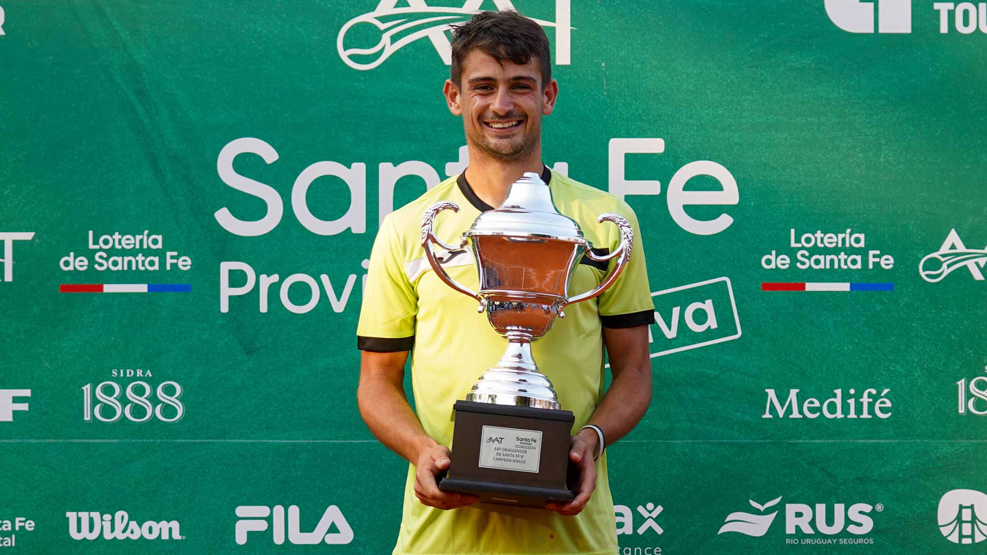 Mariano Navone ganó su quinto título ATP Challenger Tour de 2023 en el AAT Challenger Santa Fe 2.