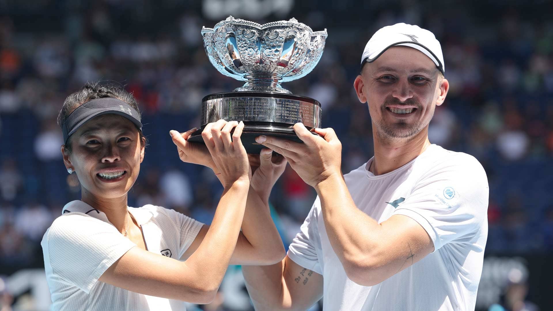 Hsieh/Zielinski save MP to deny Krawczyk mixed doubles career Grand