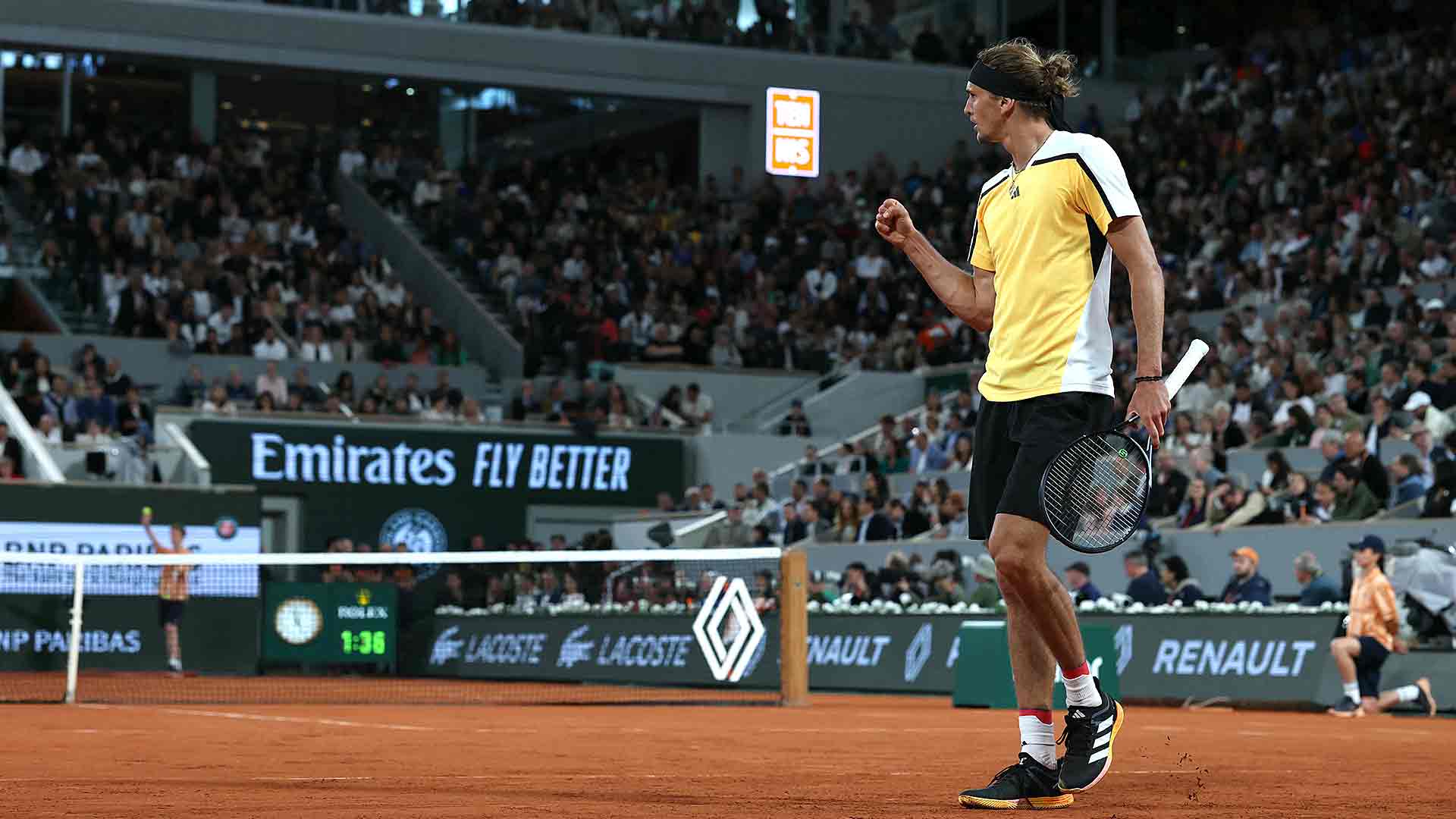 Alexander Zverev se estrenó en Roland Garros 2024 frente a Rafael Nadal.