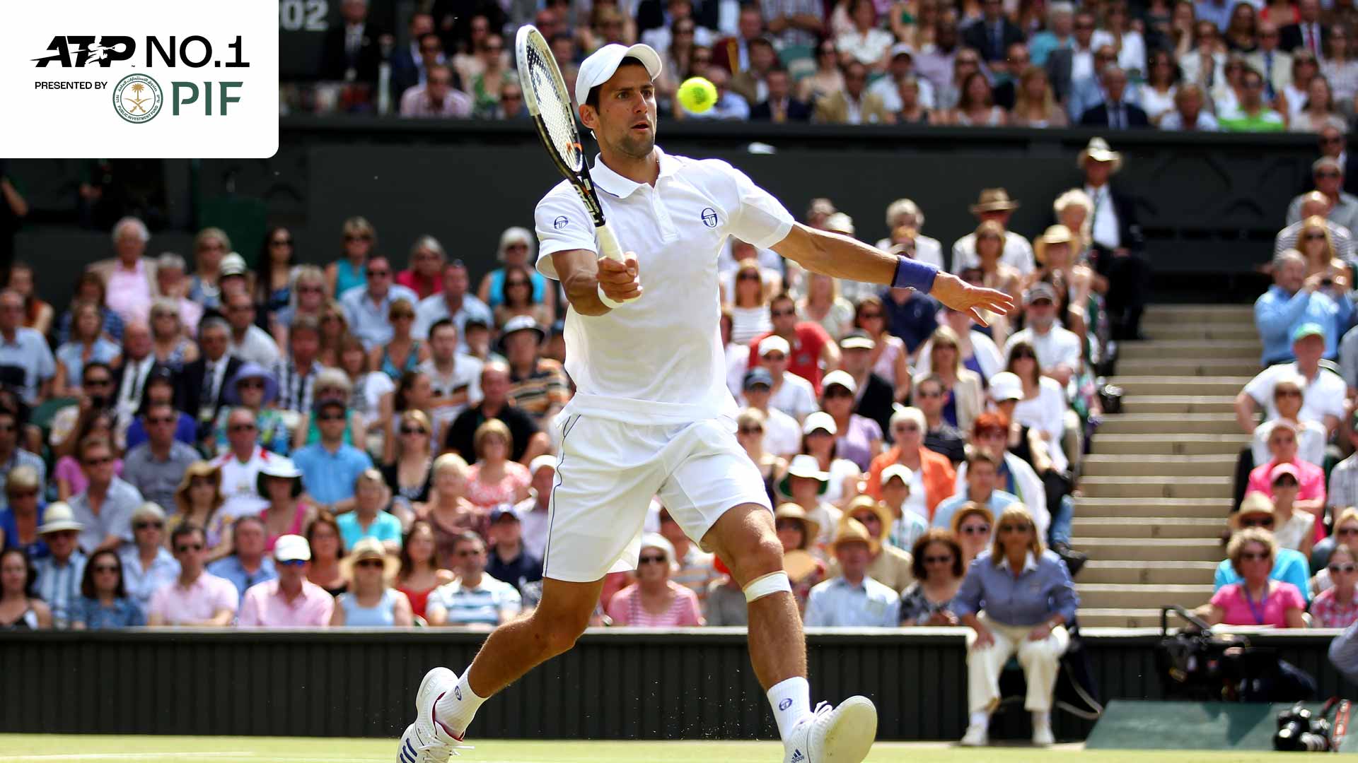 Novak Djokovic ascendió al No.1 del PIF ATP Rankings por primera vez tras ganar su primer Wimbledon en 2011.
