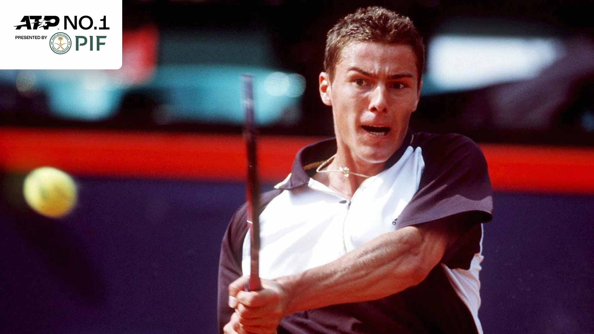 Marat Safin won seven of his 15 ATP Tour titles in 2000, the year he first rose to No. 1 in the PIF ATP Rankings.