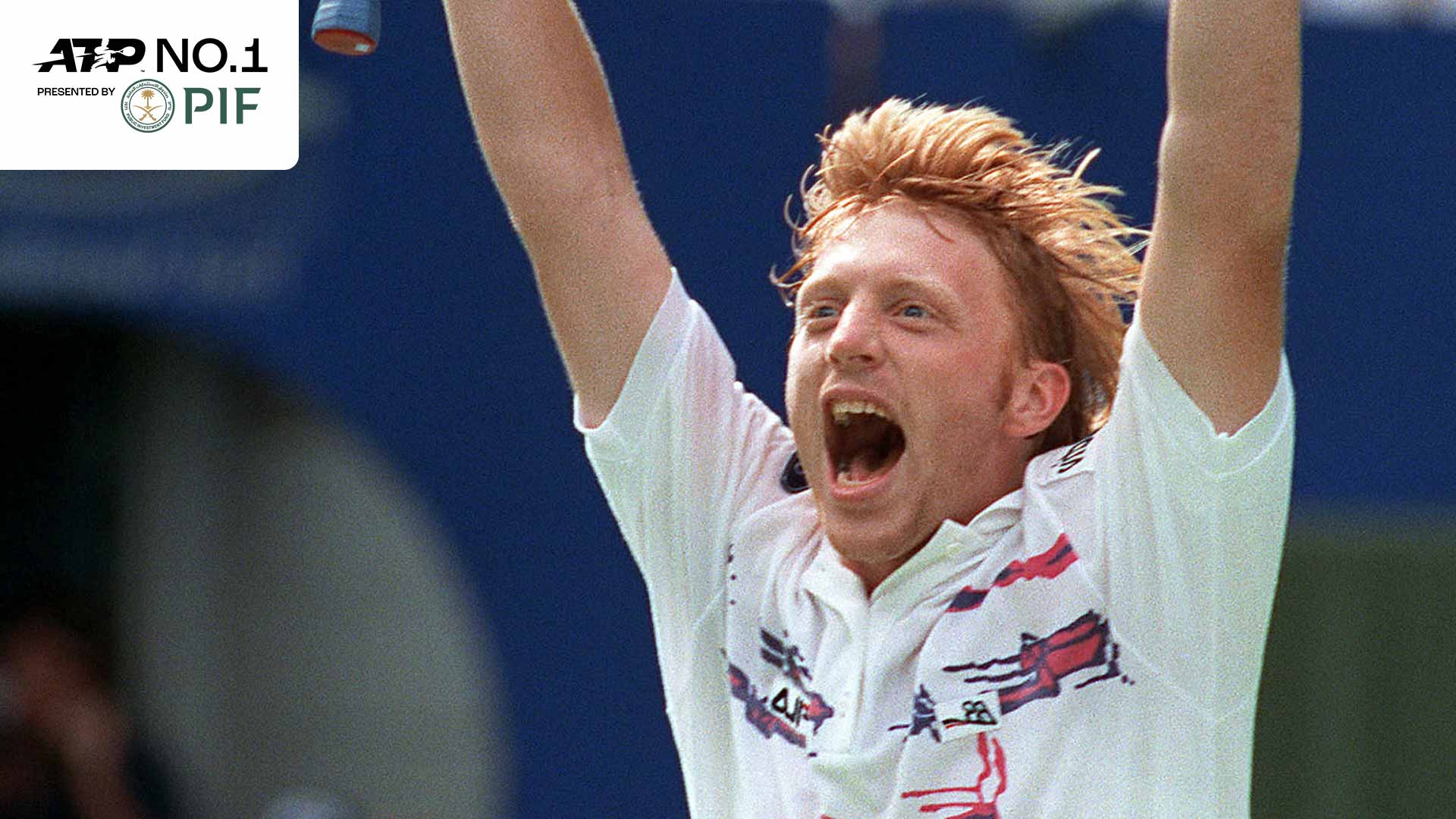 Boris Becker rose to World No. 1 in the PIF ATP Rankings for the first time after winning the 1991 Australian Open.