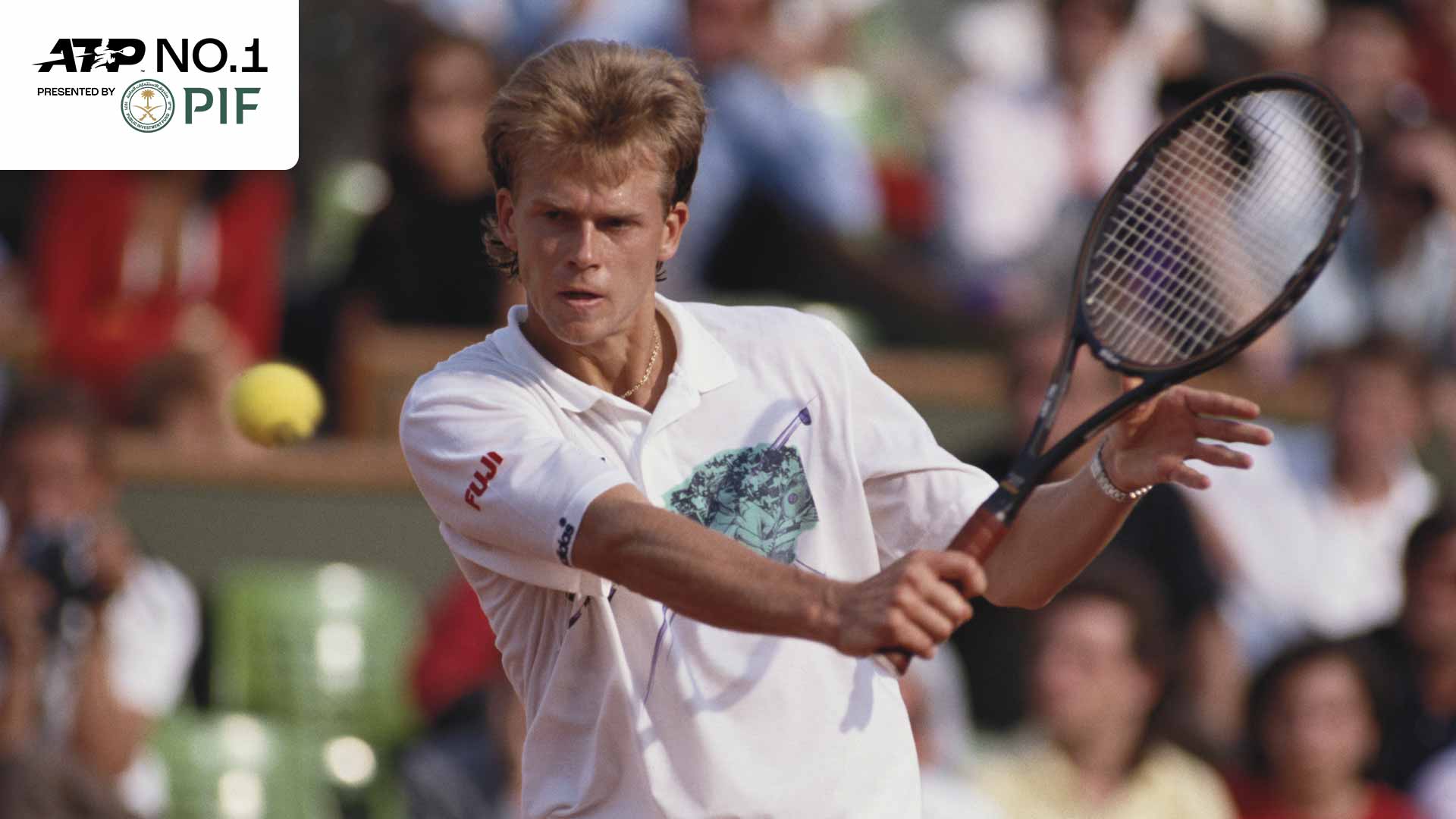Stefan Edberg alcanzó por primera vez el No. 1 en 1990.