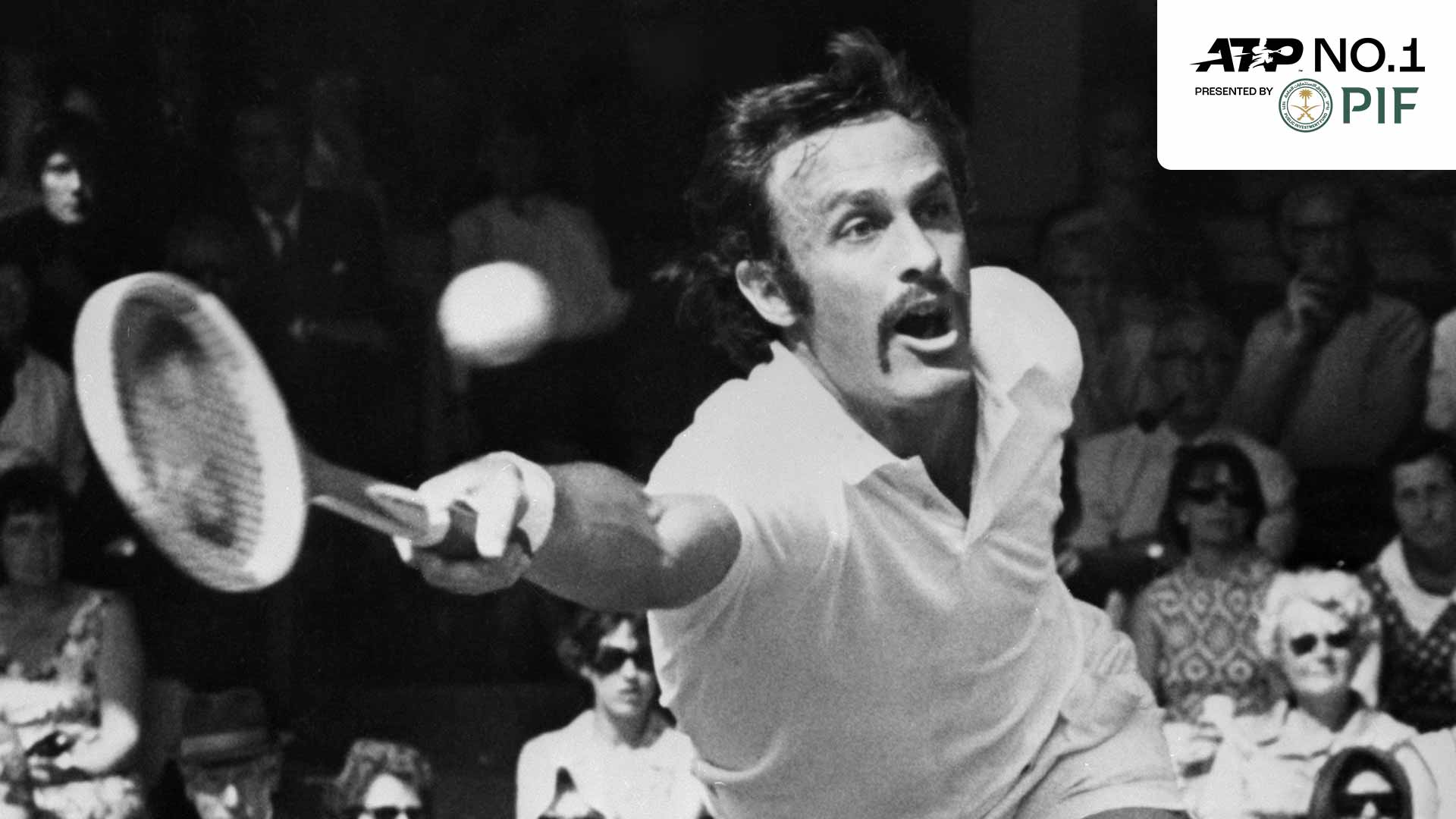 John Newcombe became the second No. 1 in the PIF ATP Rankings on 3 June 1974.