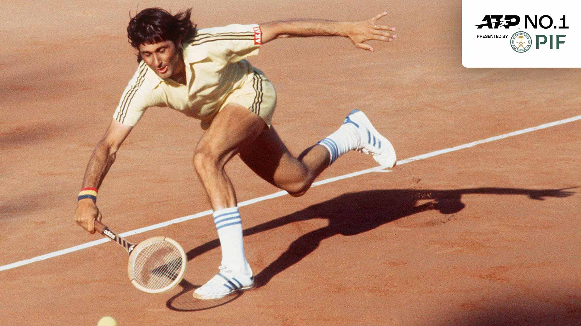 Ilie Nastase became the first No. 1 in the PIF ATP Rankings on 23 August 1973.
