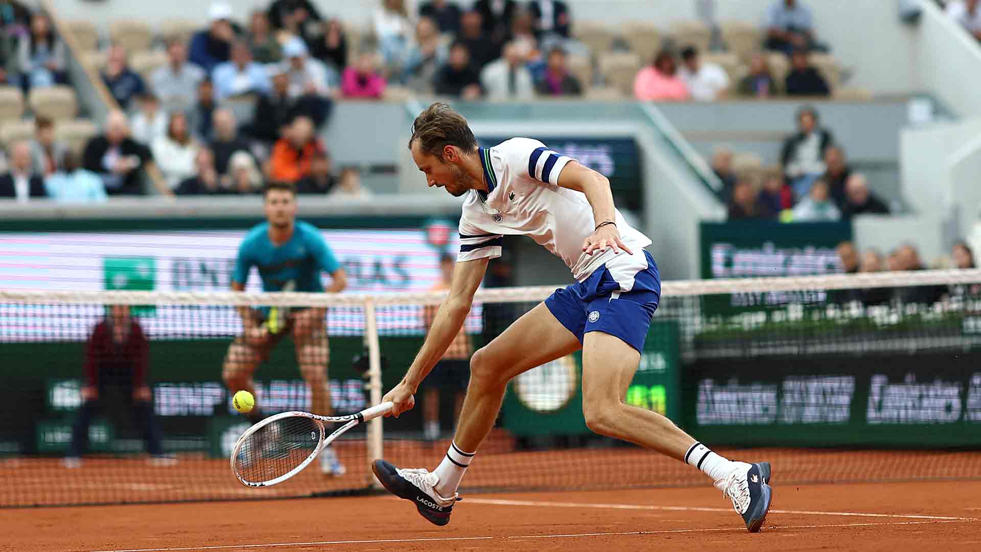 Daniil Medvedev superó la segunda ronda de Roland Garros 2024.