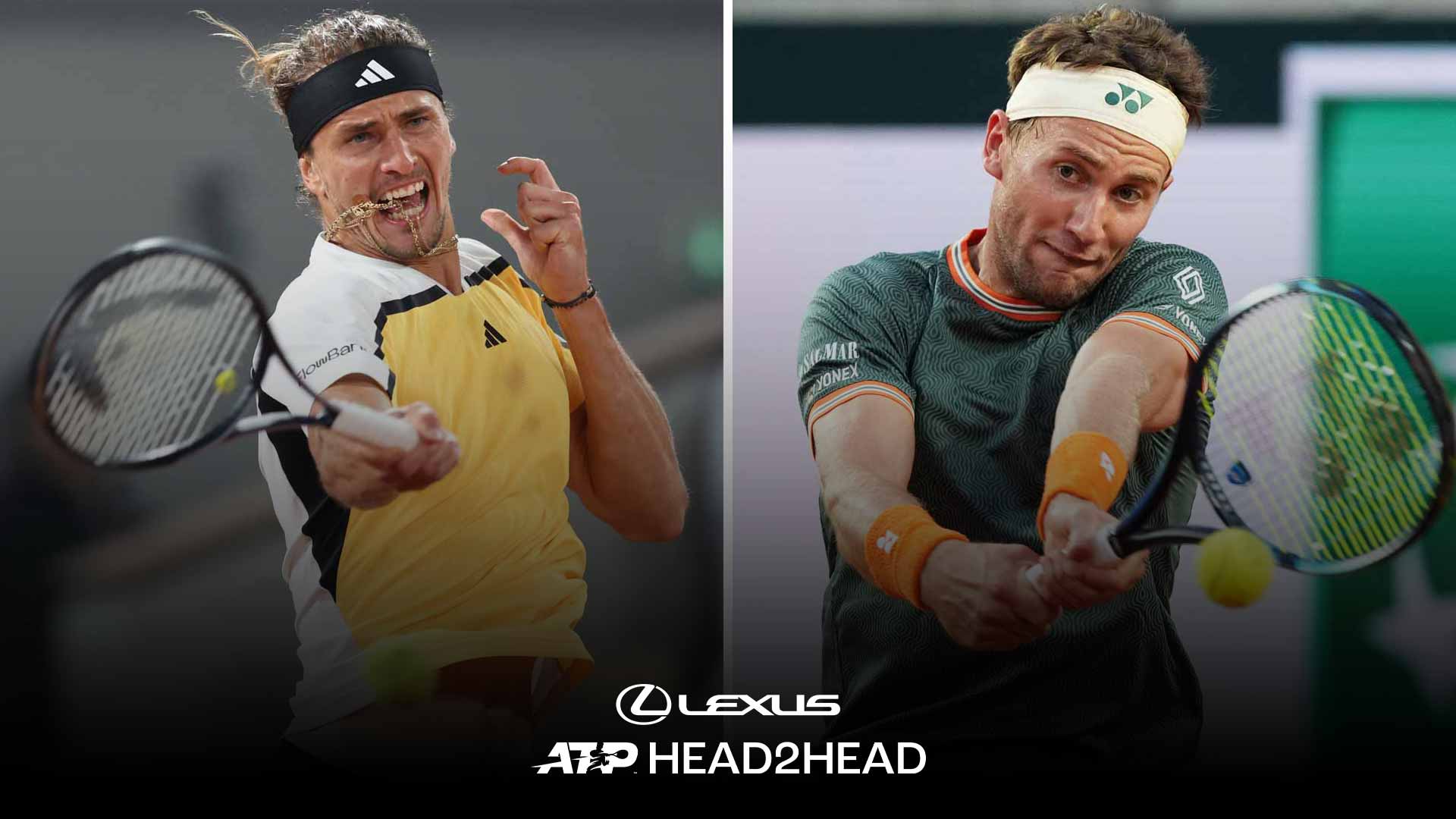 Alexander Zverev and Casper Ruud will meet in the Roland Garros semi-finals for the second straight year.