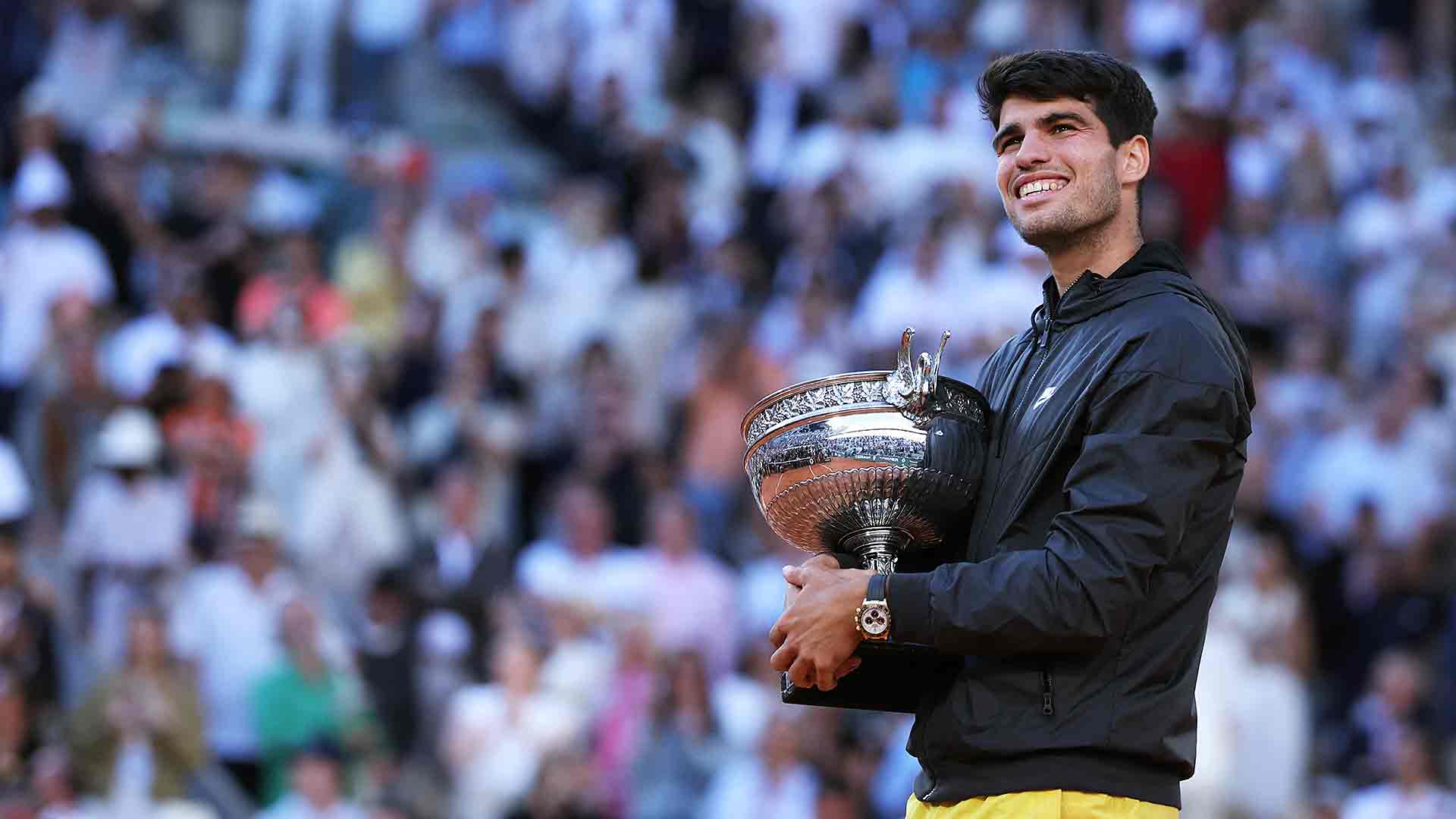 Carlos Alcaraz conquistó su tercer título de Grand Slam en París.