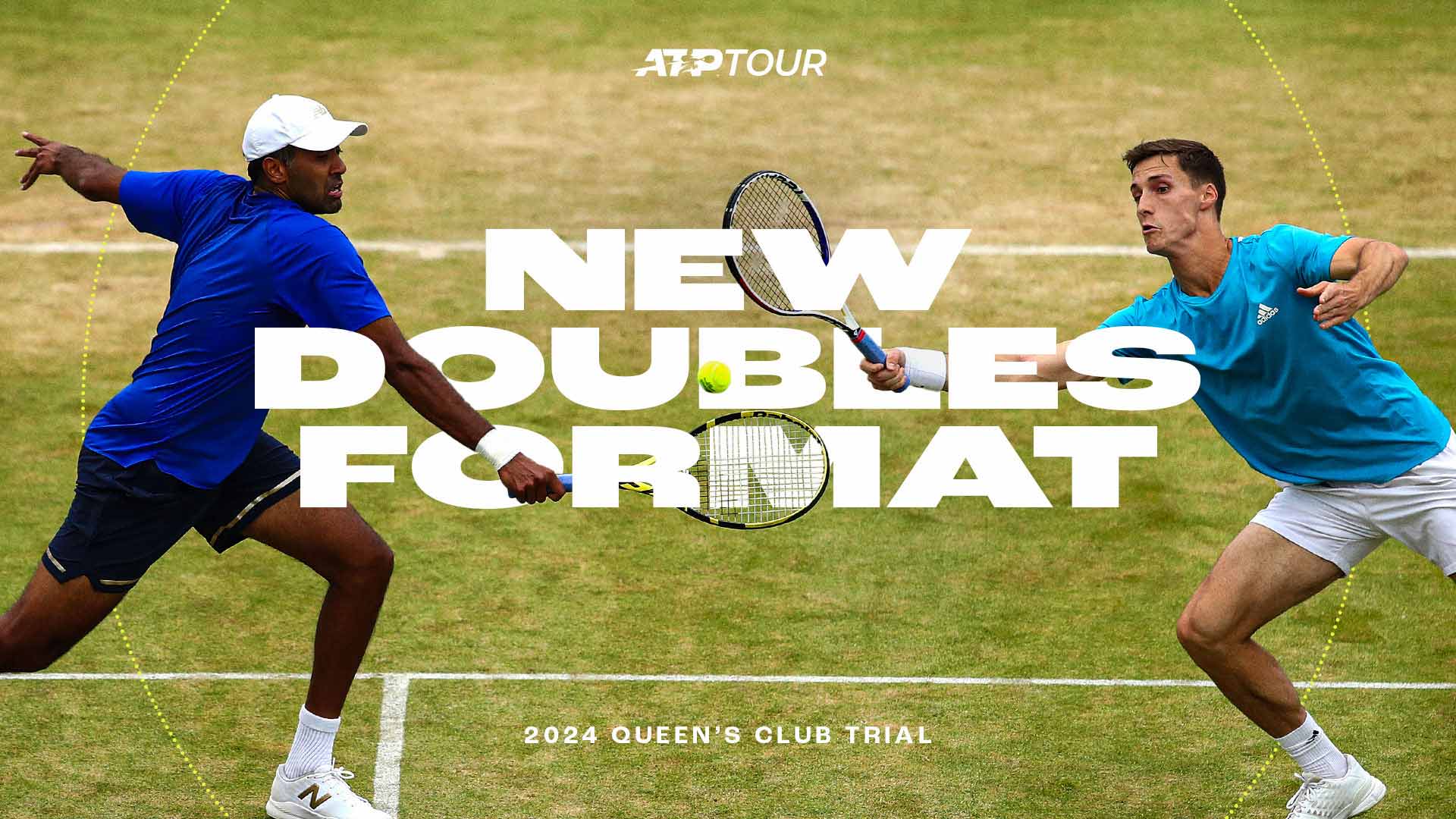 The Cinch Championships is the second tournament to participate in the 2024 ATP Doubles Trial.