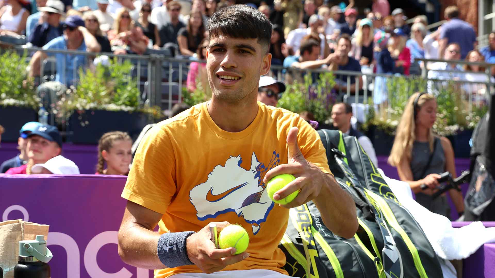 Carlos Alcaraz won the title at The Queen's Club in 2023.