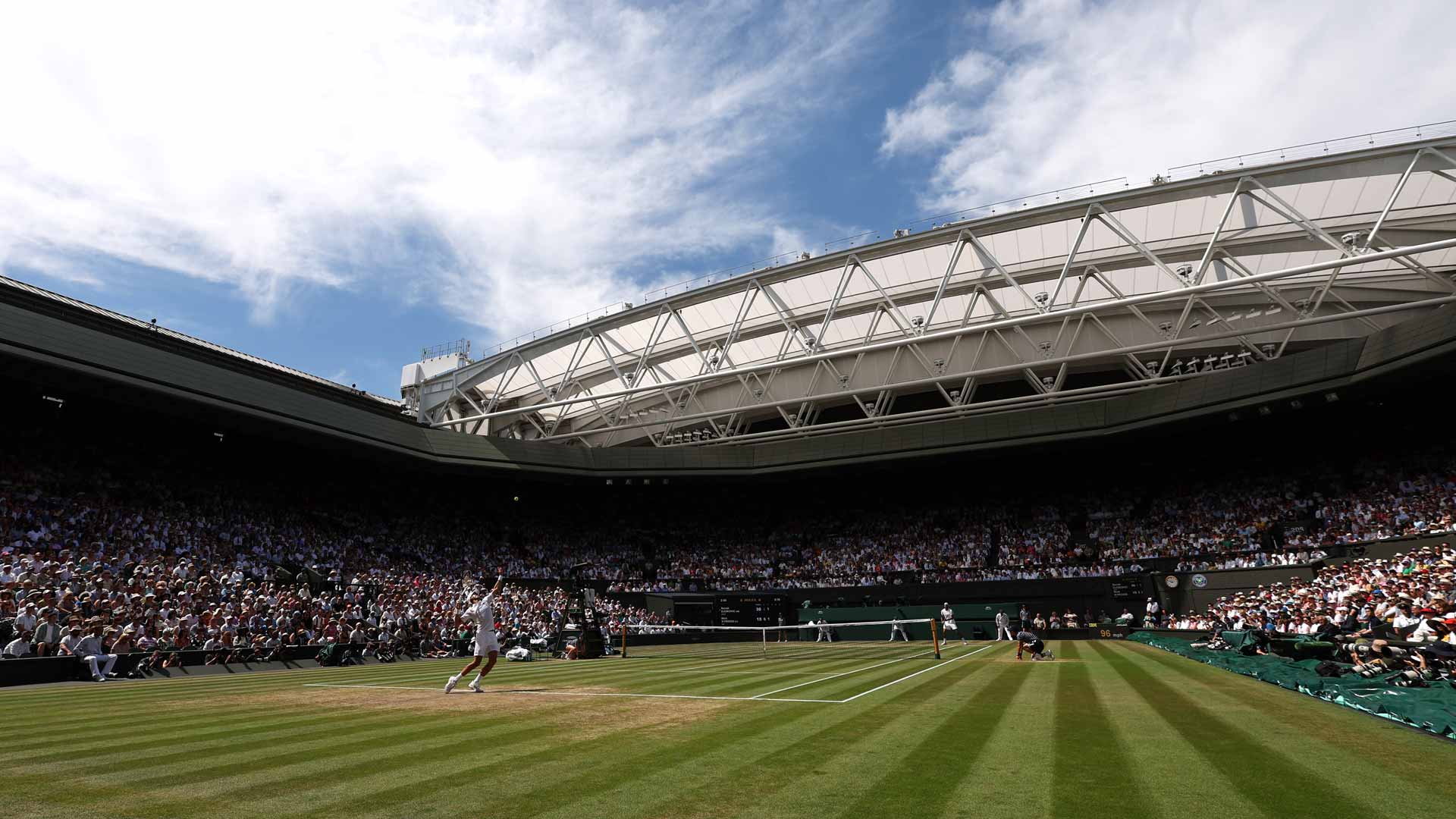 Wimbledon runs from 1-14 July.