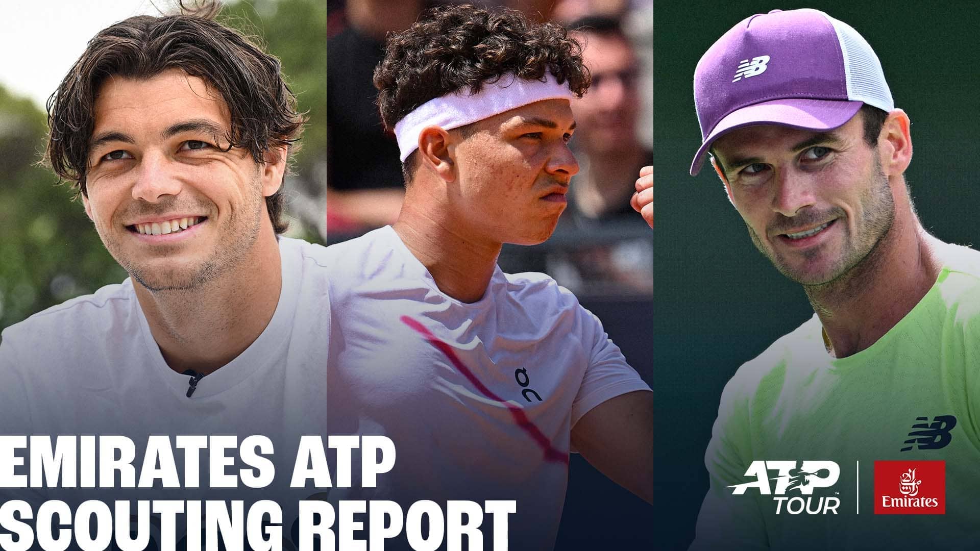 Taylor Fritz, Ben Shelton and Tommy Paul are in action at ATP 250 events this week.