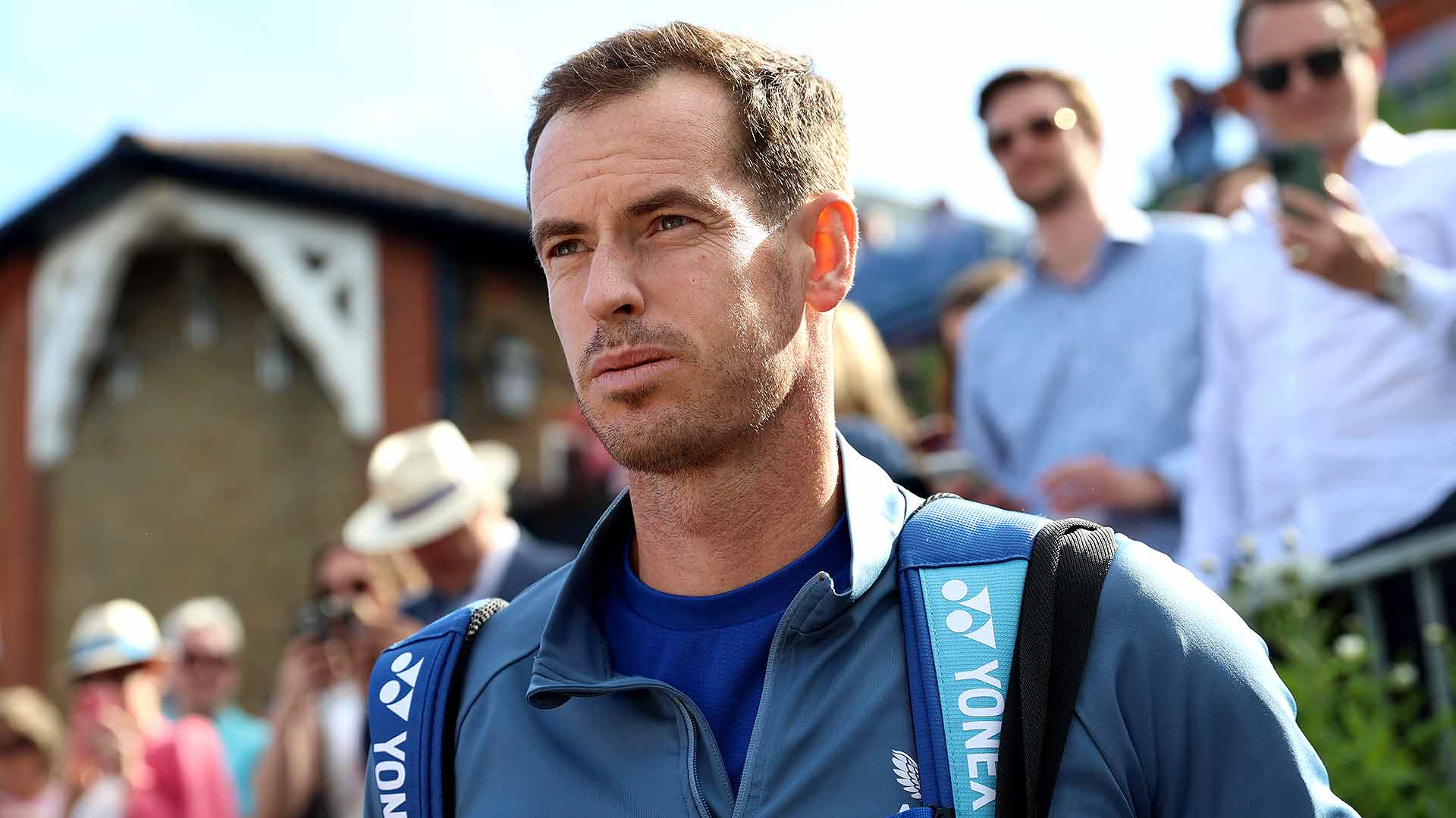 Andy Murray is a two-time Wimbledon champion.