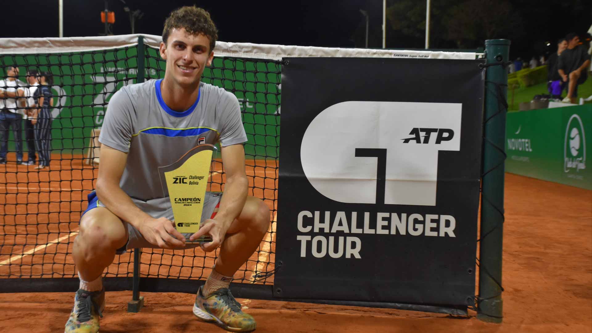 Juan Manuel Cerundolo is on a 10-match winning streak at the ATP Challenger Tour level.