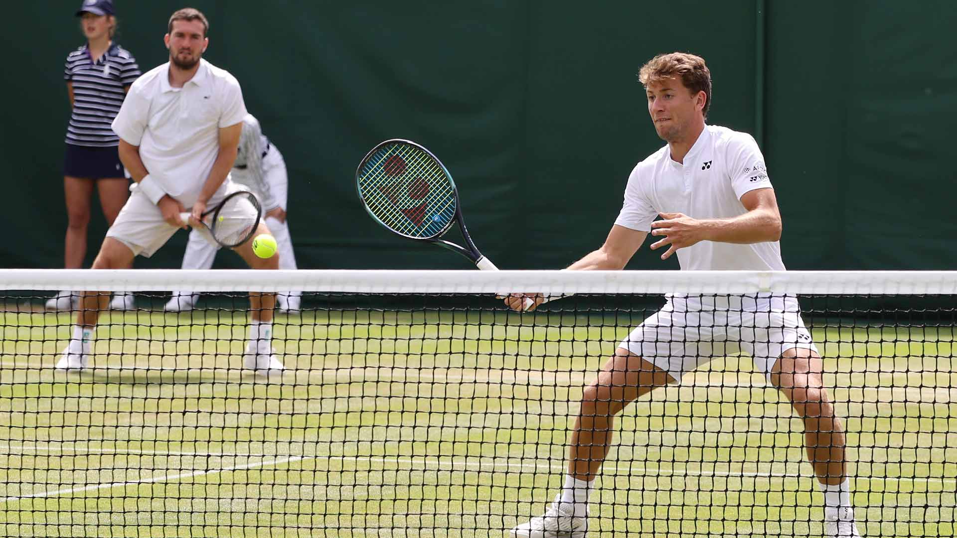William Blumberg and Casper Ruud will compete together at Wimbledon for the third consecutive edition.