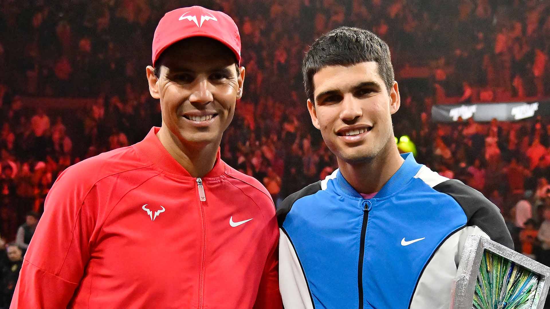 Rafael Nadal and Carlos Alcaraz will compete together in Paris.