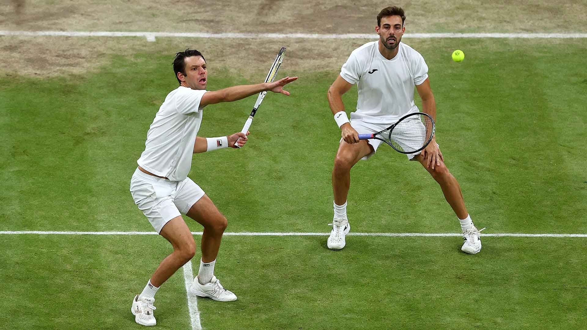 Horacio Zeballos and Marcel Granollers are chasing their first major together (file photo).