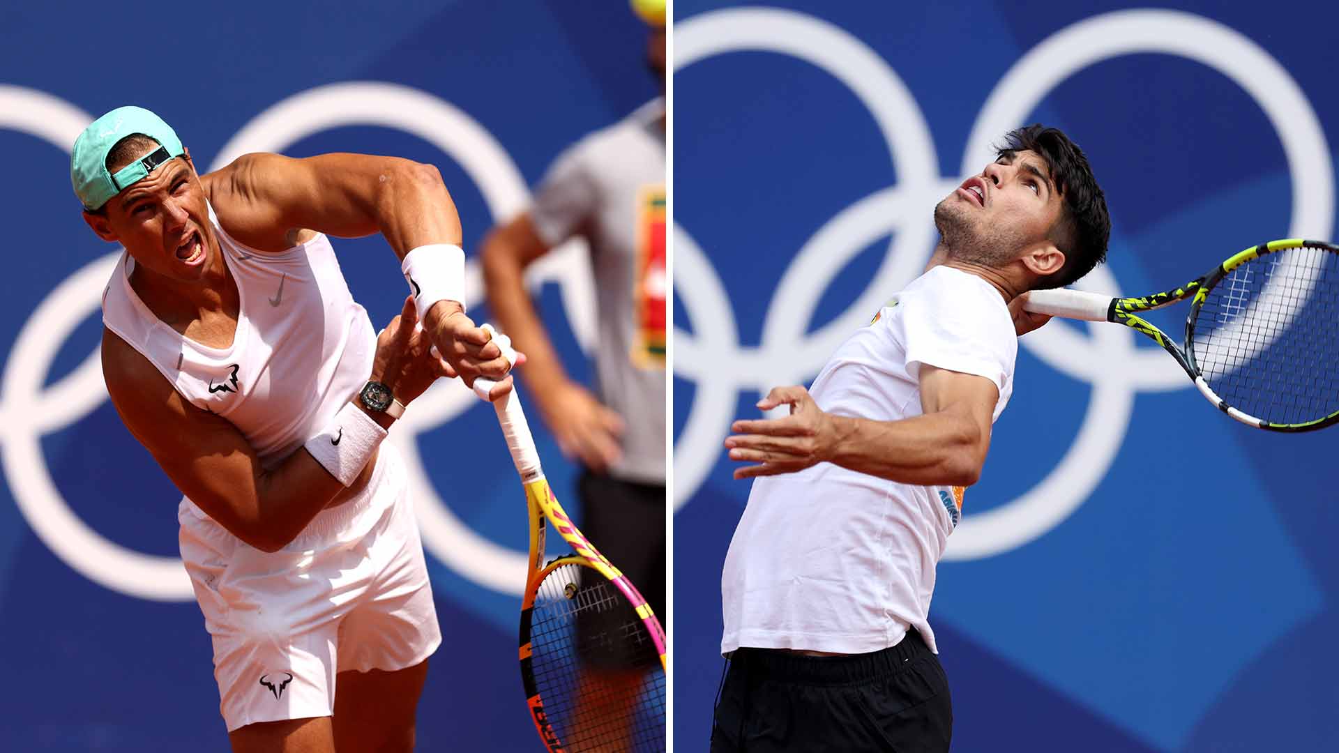 Rafael Nadal and Carlos Alcaraz will compete in both singles and doubles at the Olympics.