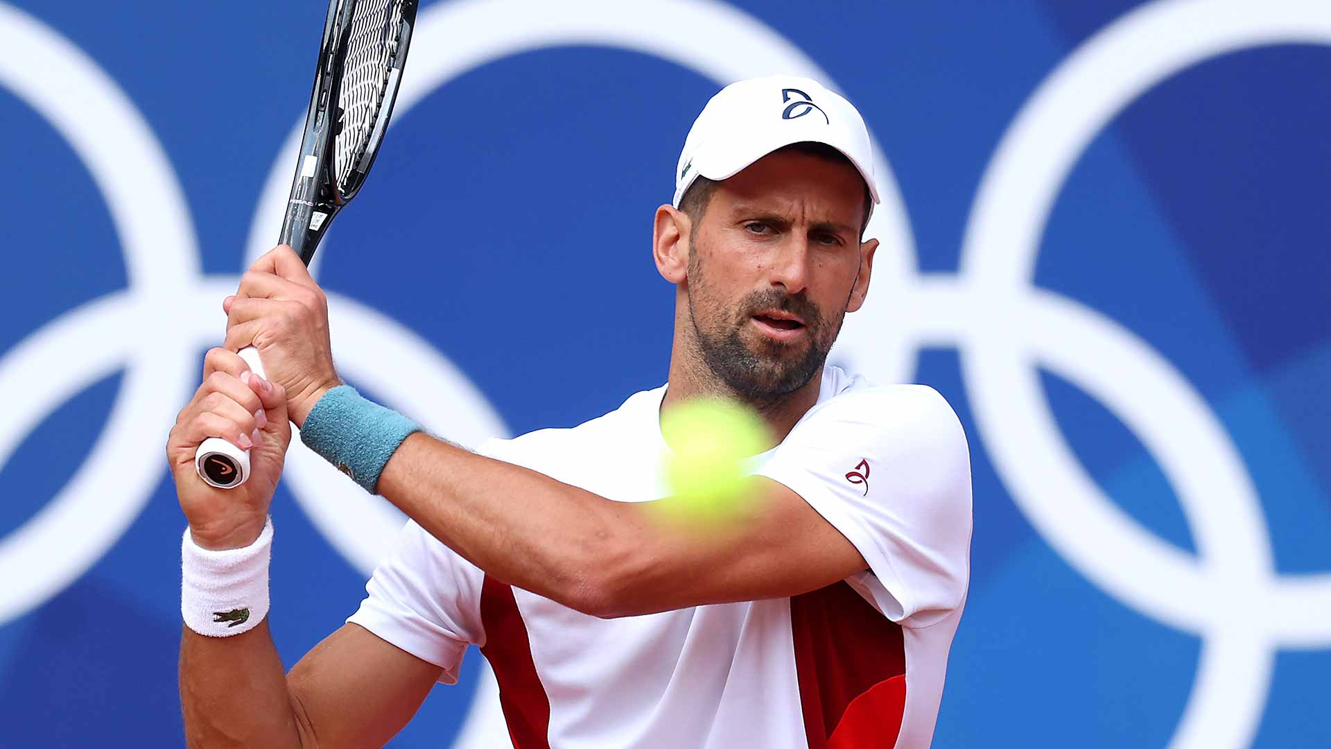 Novak Djokovic is seeking his first Olympics singles gold medal, and first title of the year.