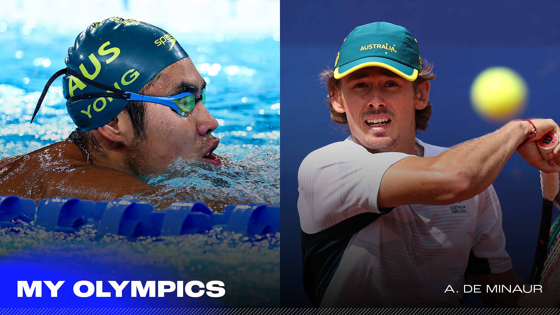 Australian tennis star Alex de Minaur will avoid the pool at the Paris Olympics.