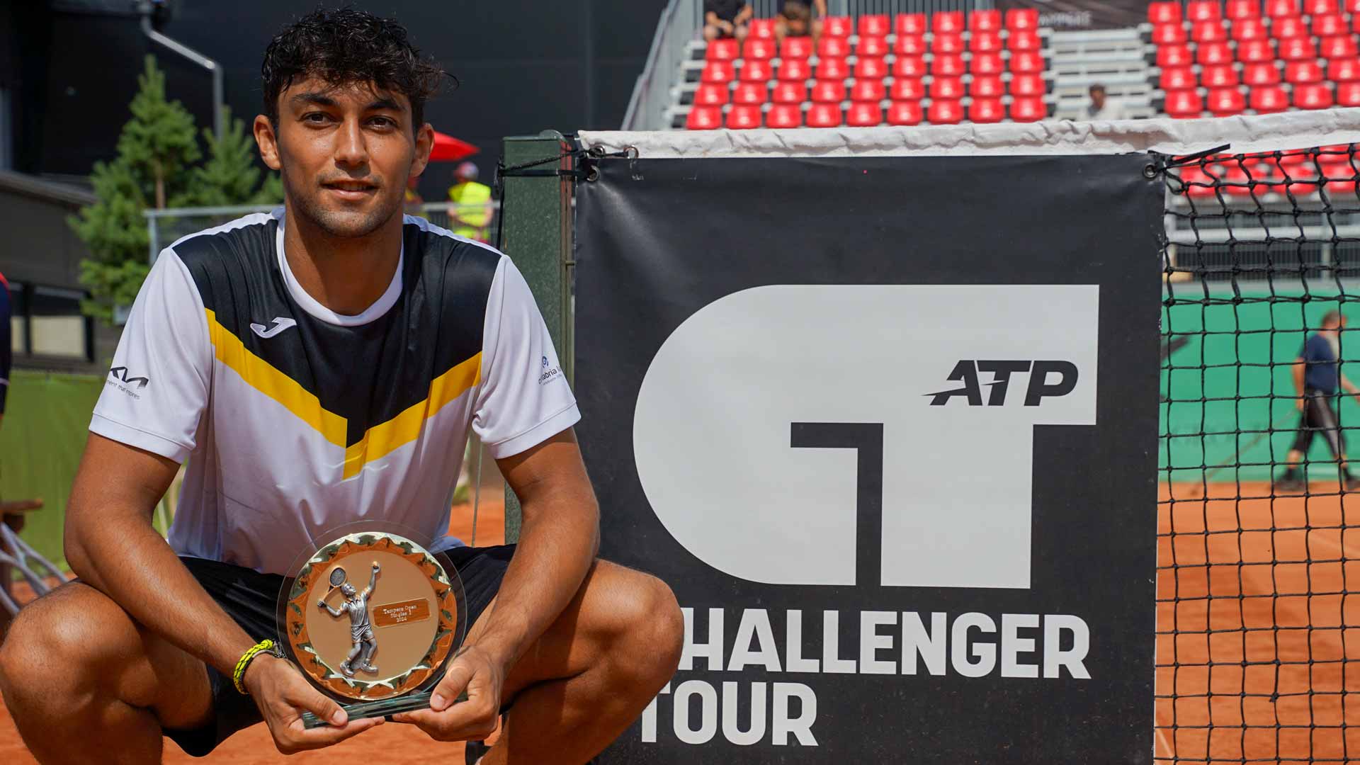 Daniel Rincon triumphs on the clay courts of Tampere, Finland.