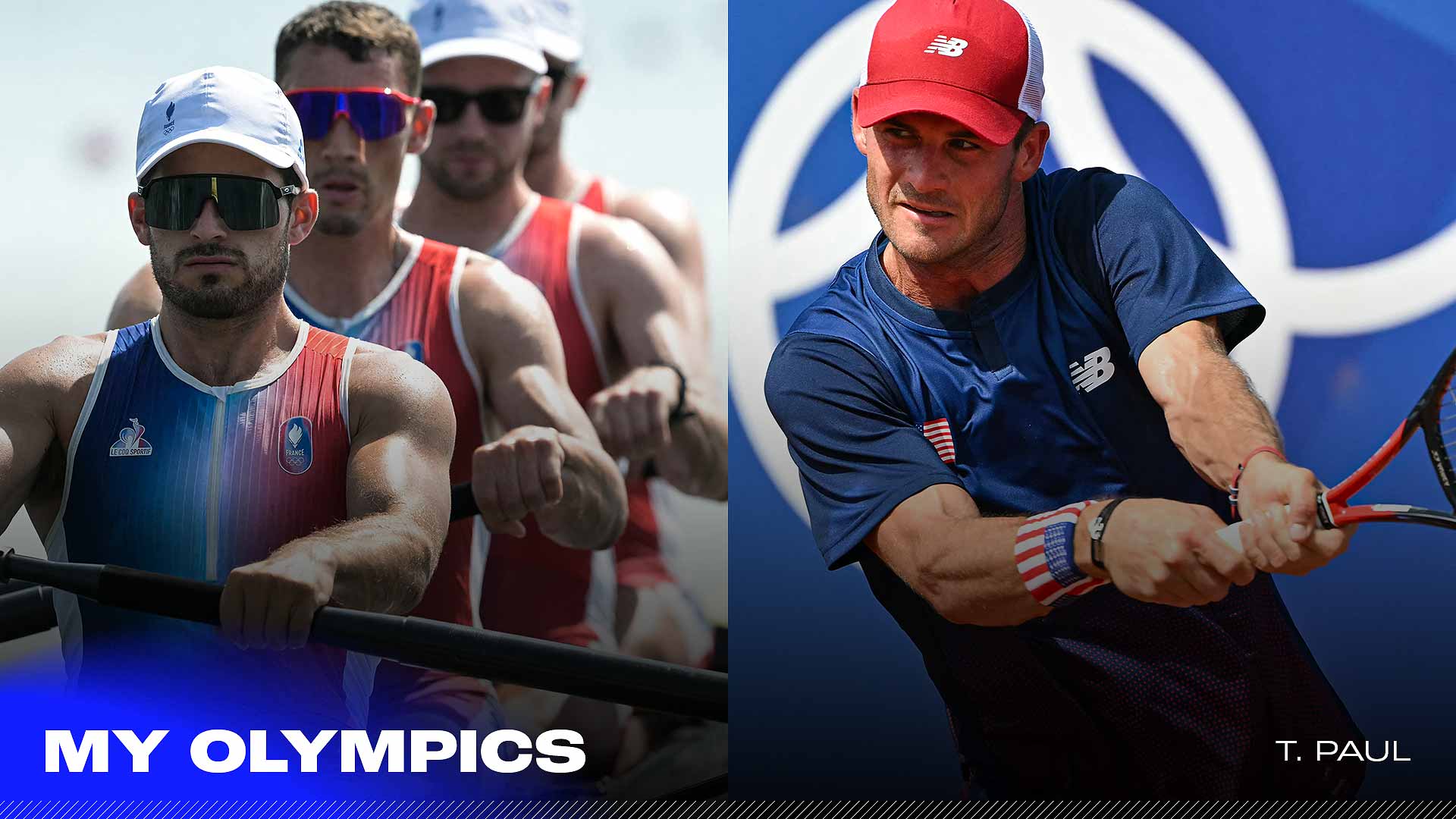 Tommy Paul says he would not be well suited to rowing at the Olympics.