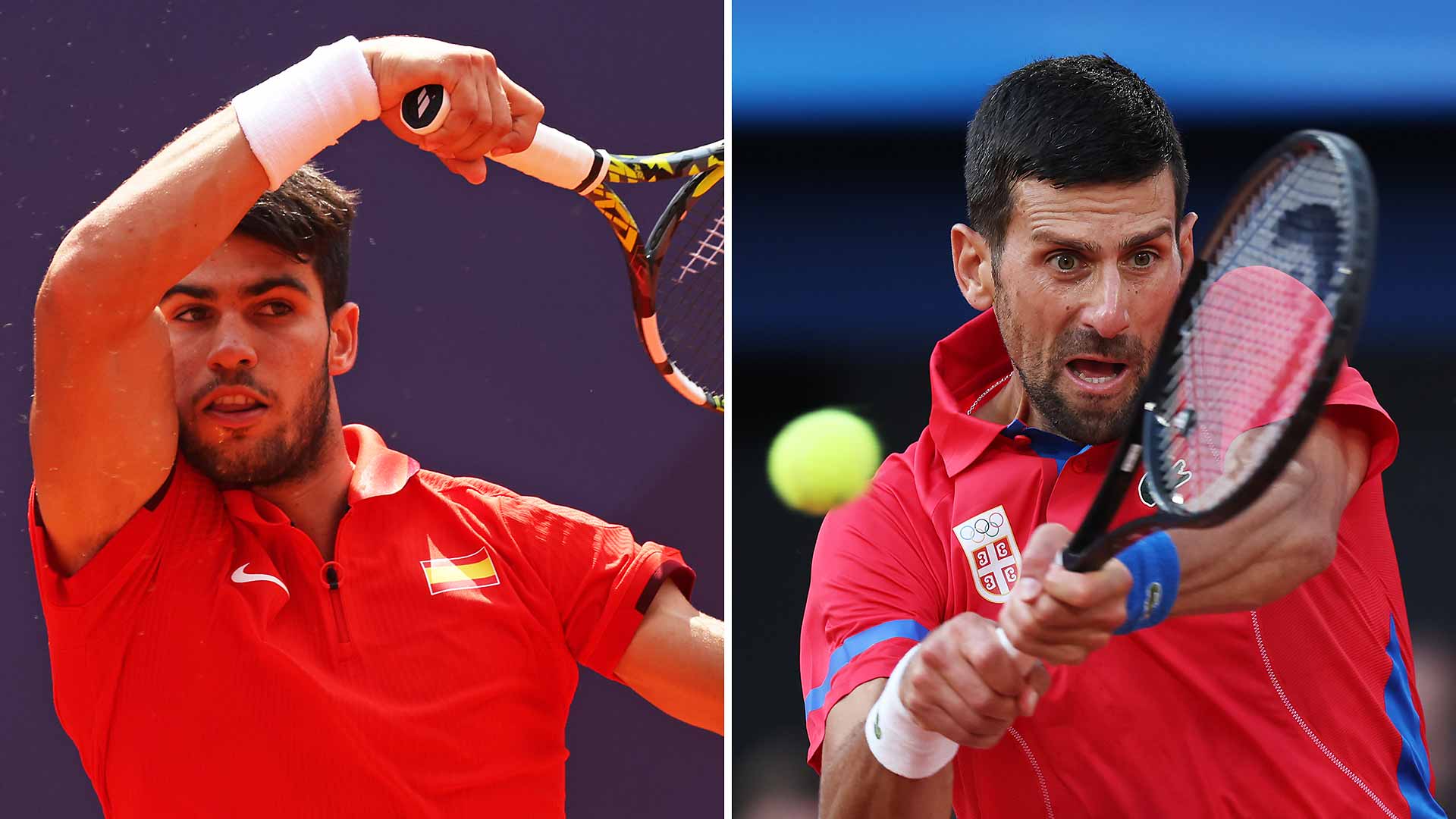 Carlos Alcaraz y Novak Djokovic se miden en la final olímpica | ATP ...