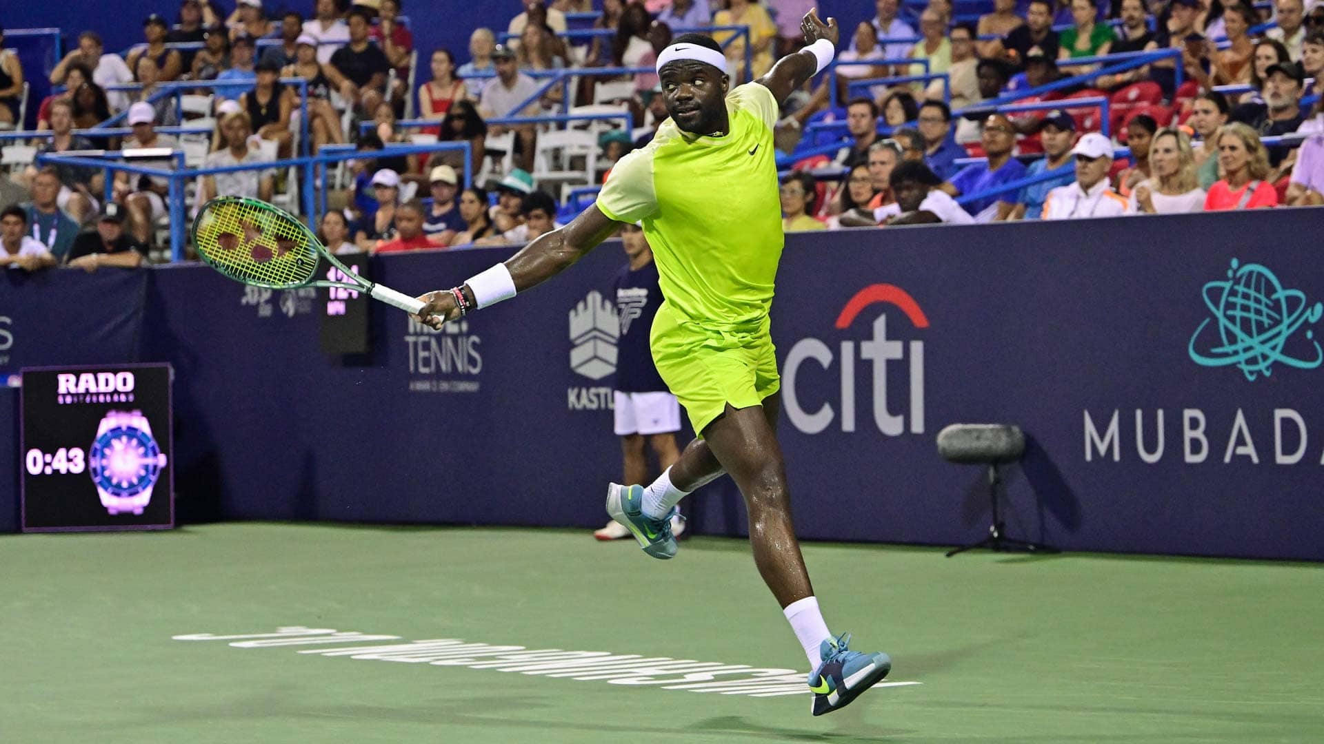Friday Night 'Foe: Tiafoe upsets Rublev in front of raucous Washington crowd