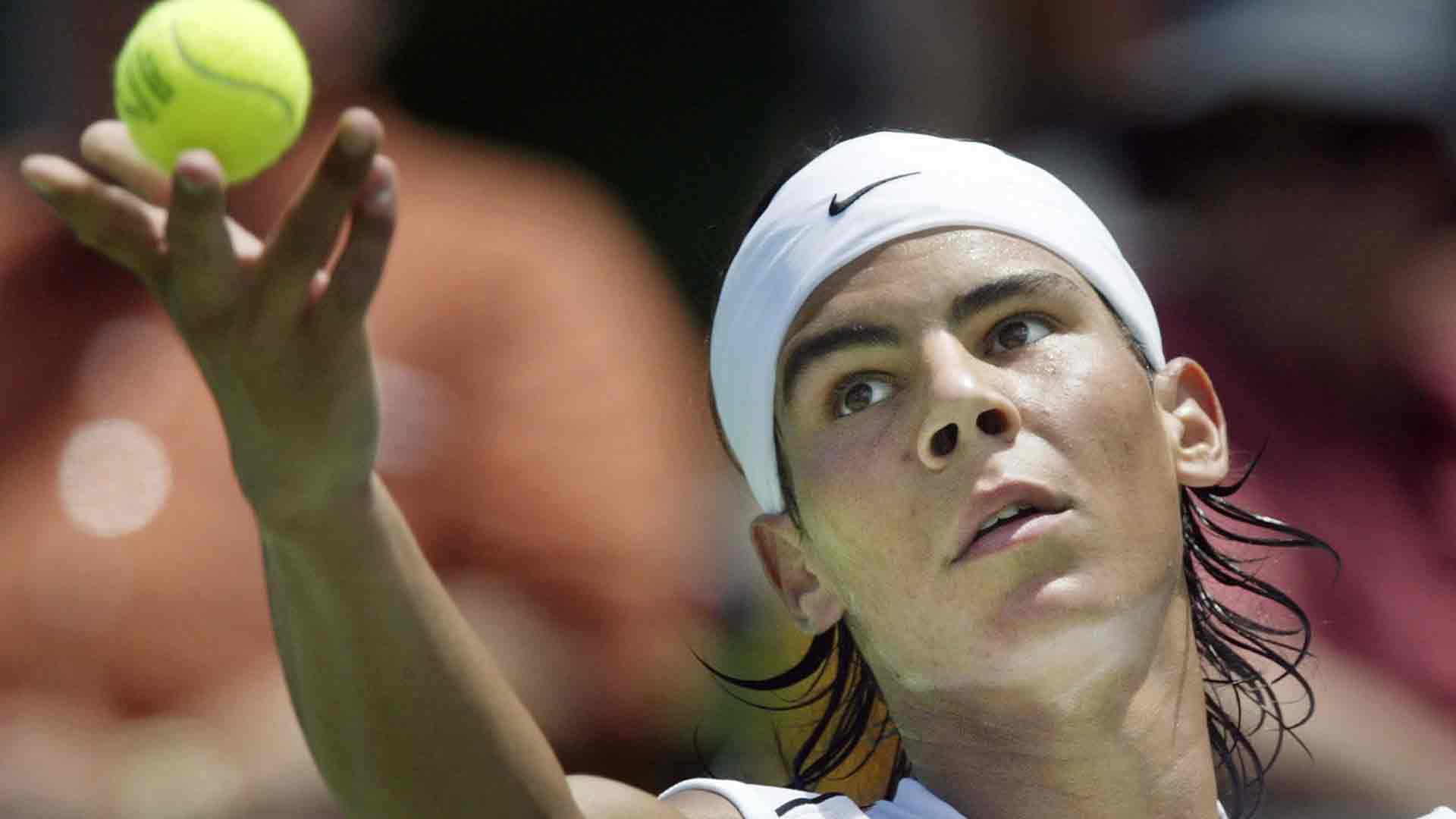 Rafael Nadal superó a José Acasuso para ganar su primer título ATP Tour en Sopot.