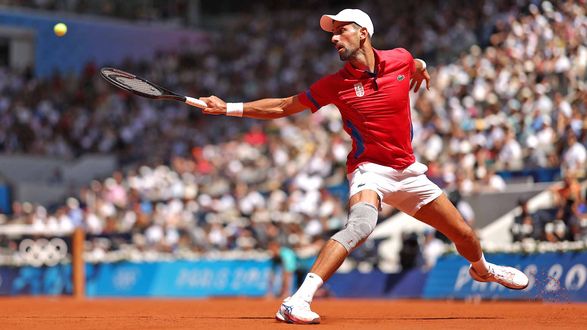 Djokovic clinches thrilling opening set against Alcaraz in Paris Olympic final