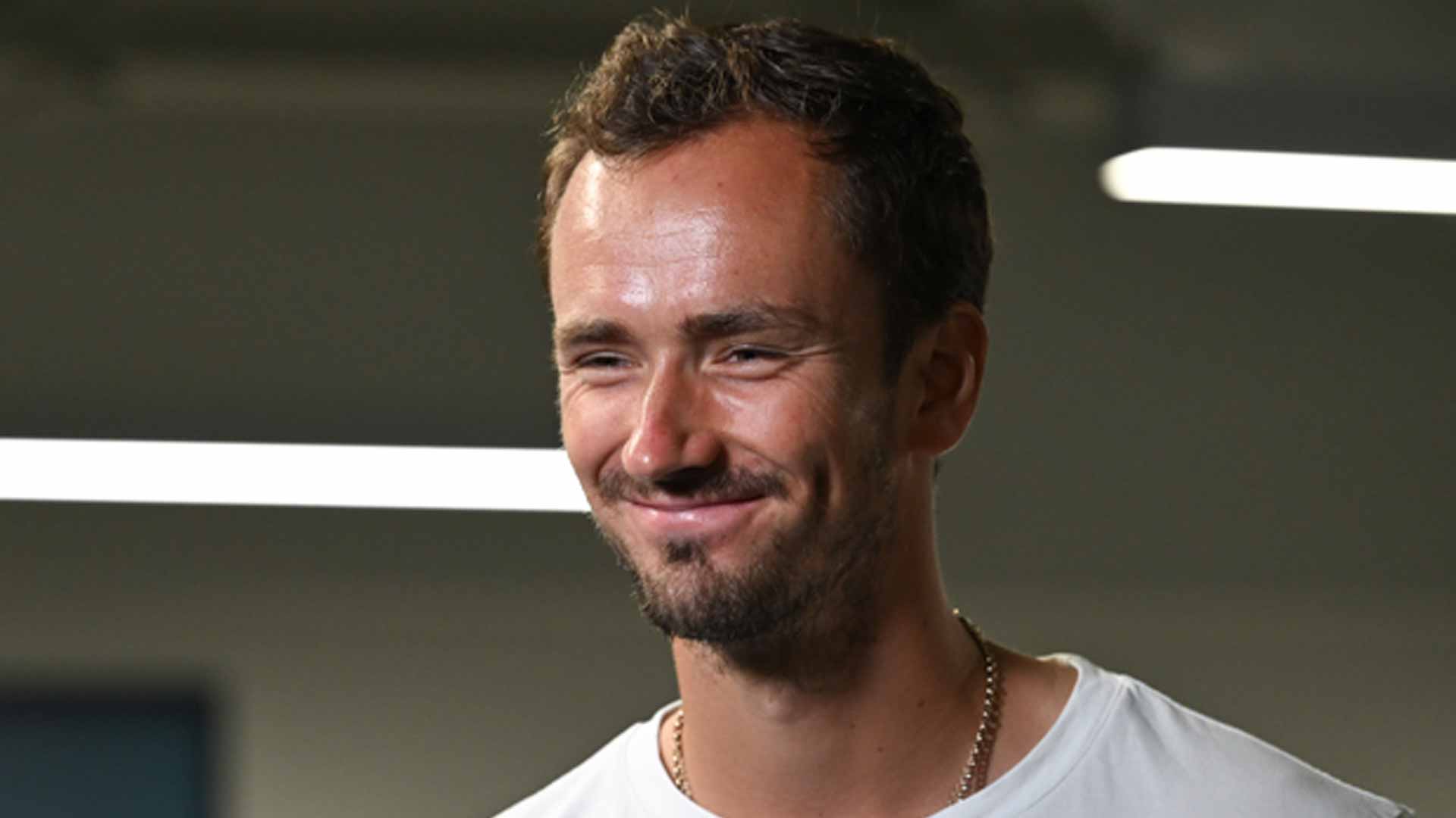 Daniil Medvedev habla en Montreal, donde alcanzó su primera final ATP Masters 1000 en 2019.