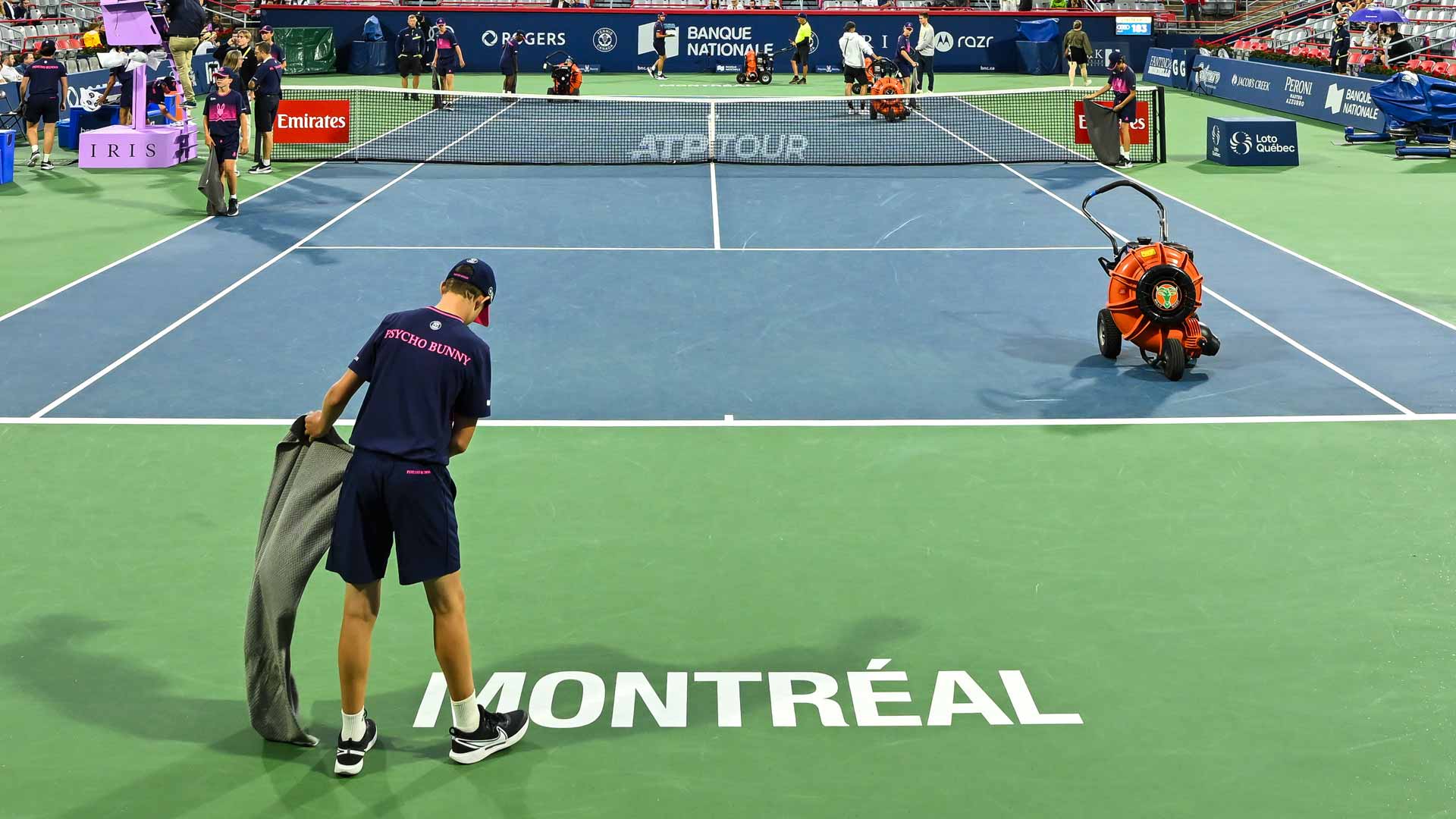 Hurkacz vs. Kokkinakis Montreal match delayed due to rain