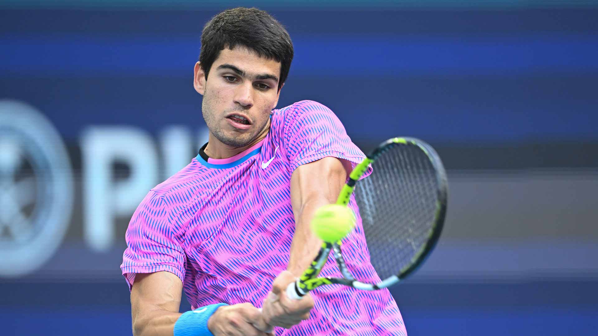 Carlos Alcaraz reached the final in Cincinnati last year.