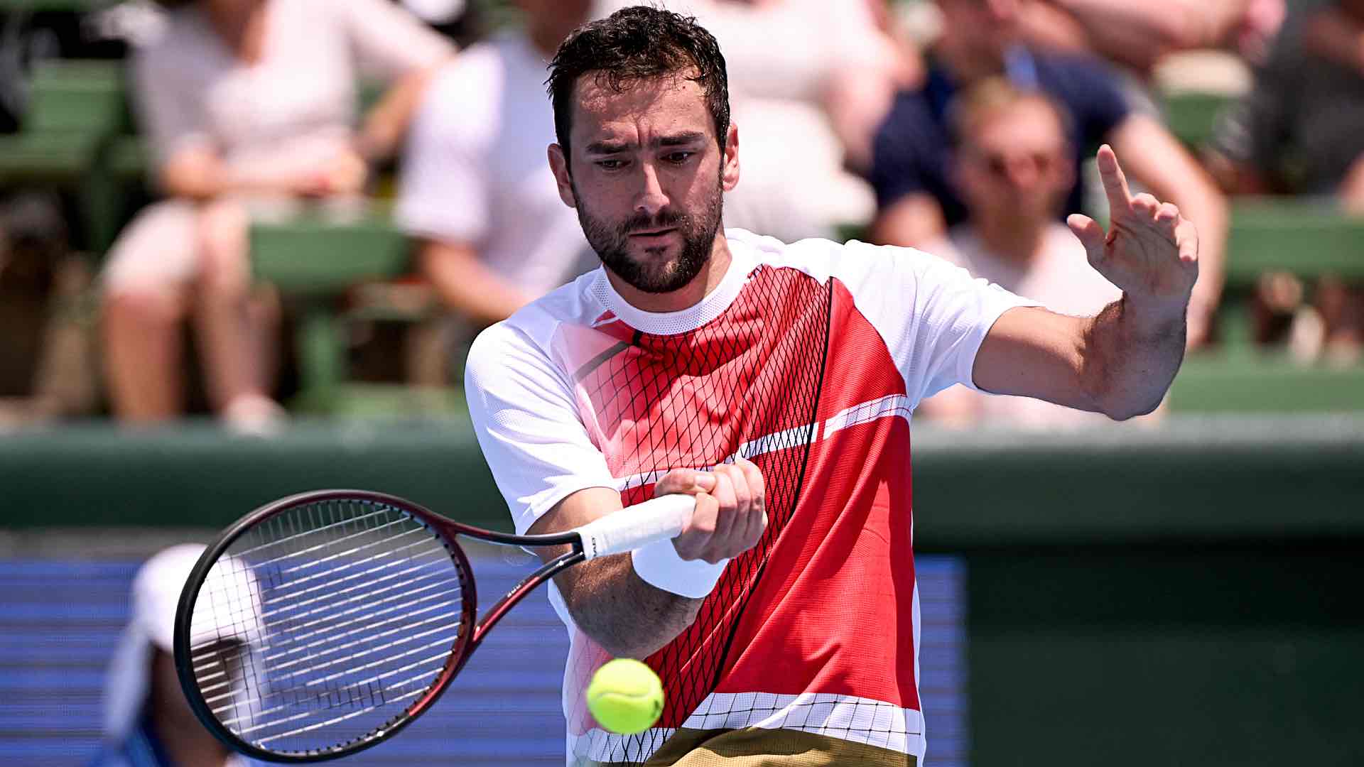 Cilic makes his first return to a tournament in over half a year 