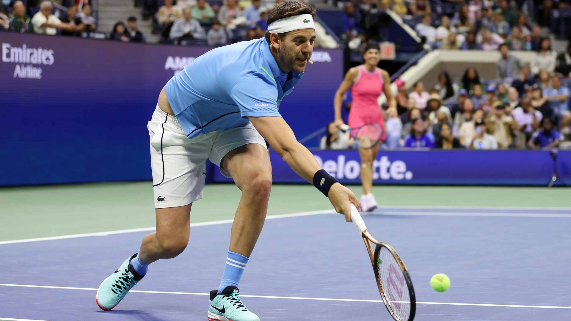 Juan Martin del Potro and Gabriela Sabatini.