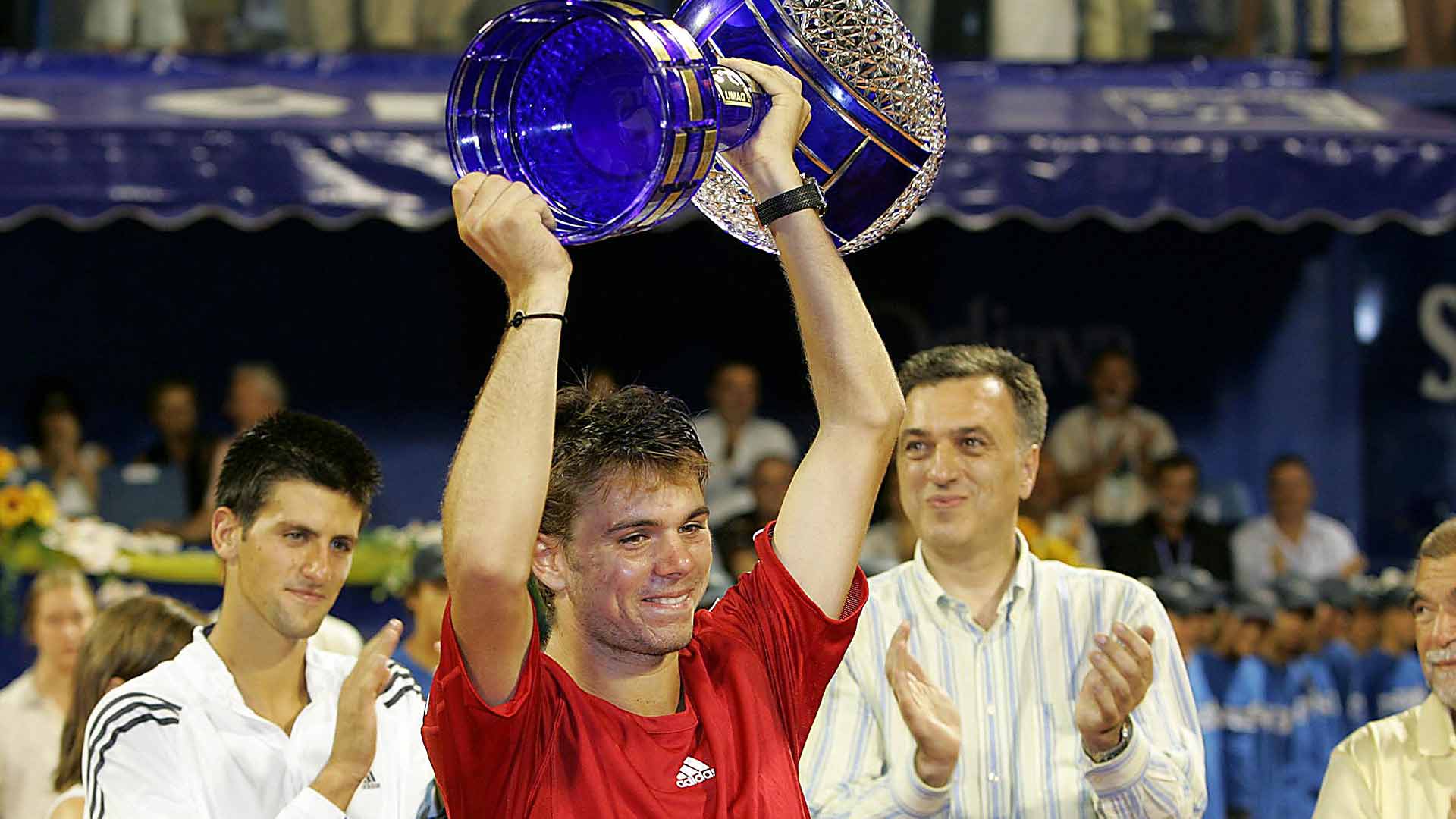 <a href='https://www.atptour.com/en/players/stan-wawrinka/w367/overview'>Stan Wawrinka</a> won his first ATP Tour title in 2006 in Umag, where he beat <a href='https://www.atptour.com/en/players/novak-djokovic/d643/overview'>Novak Djokovic</a> in the final.