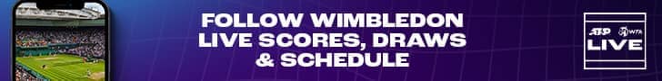 Follow Wimbledon Live Scores, Draws & Schedule | Download ATP WTA Live App