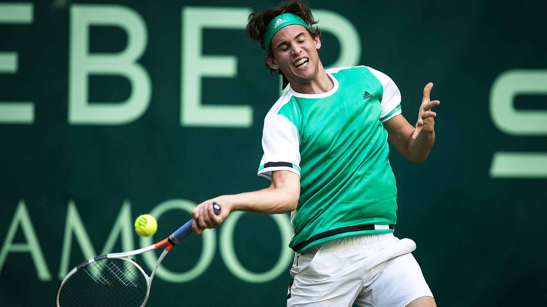 Dominic Thiem Wins His Grass-Court Opener At The Gerry Weber Open In Halle  | ATP Tour | Tennis